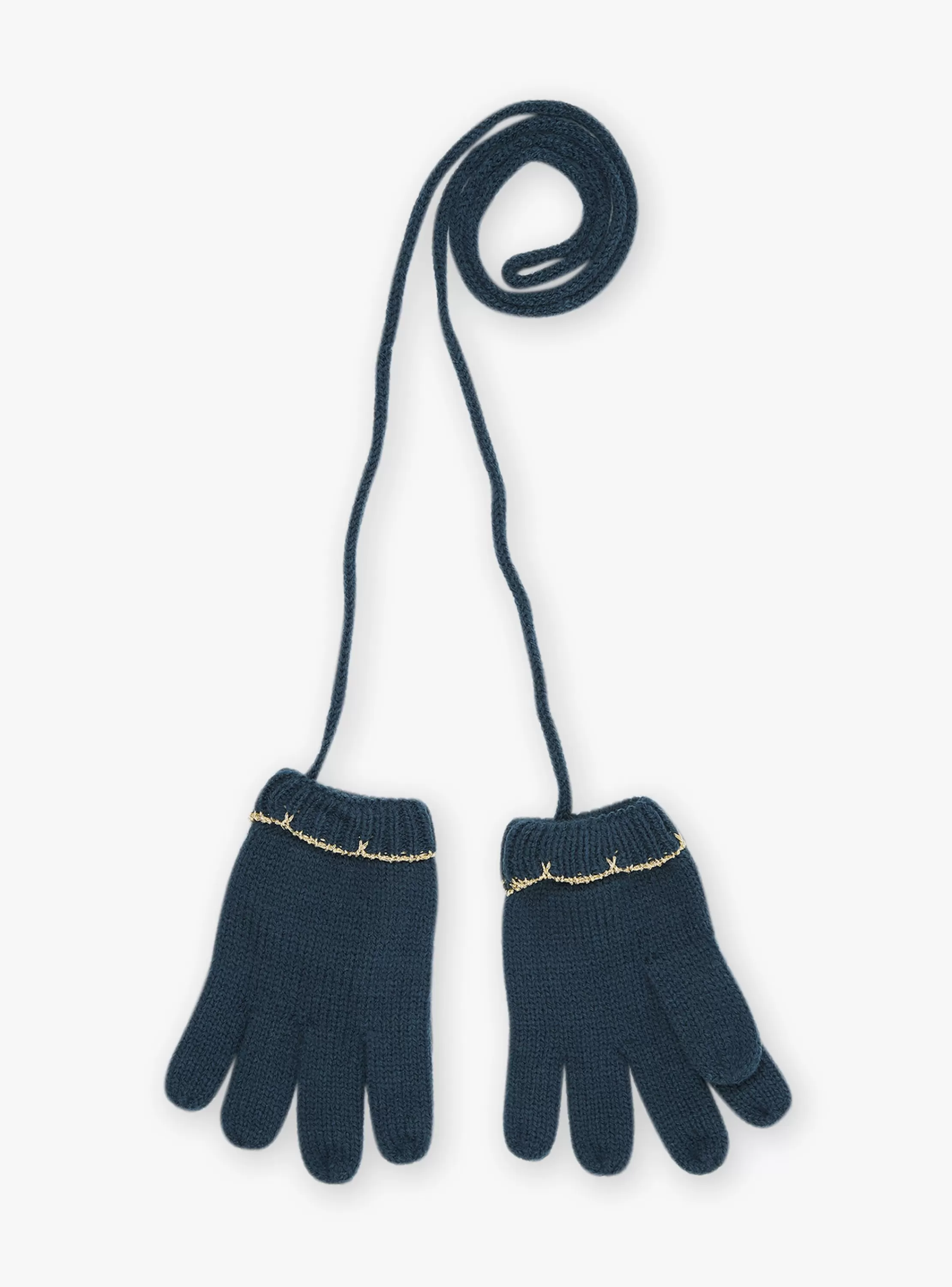 Outlet Sergent Major Gants vert sapin en tricot