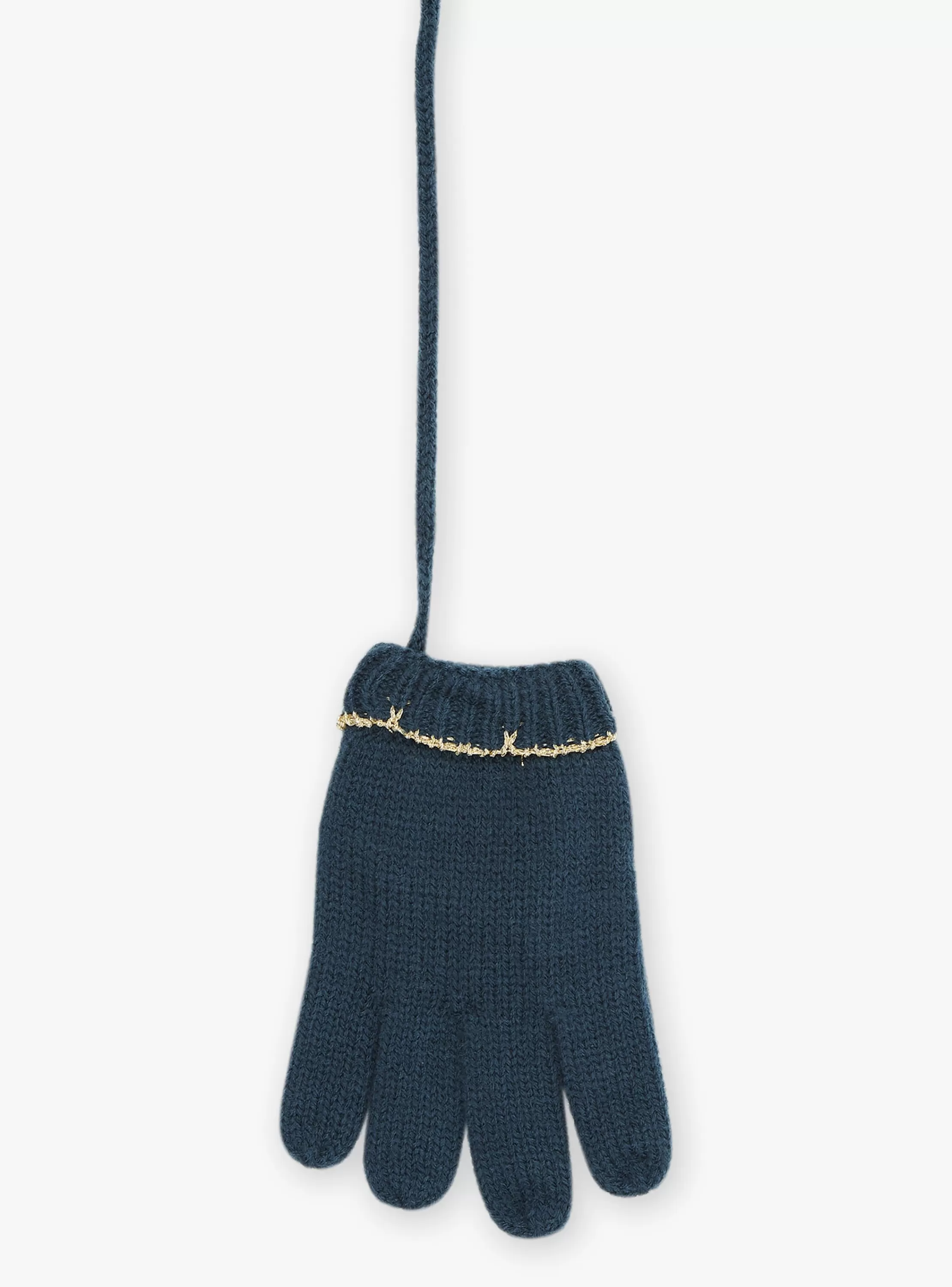 Outlet Sergent Major Gants vert sapin en tricot