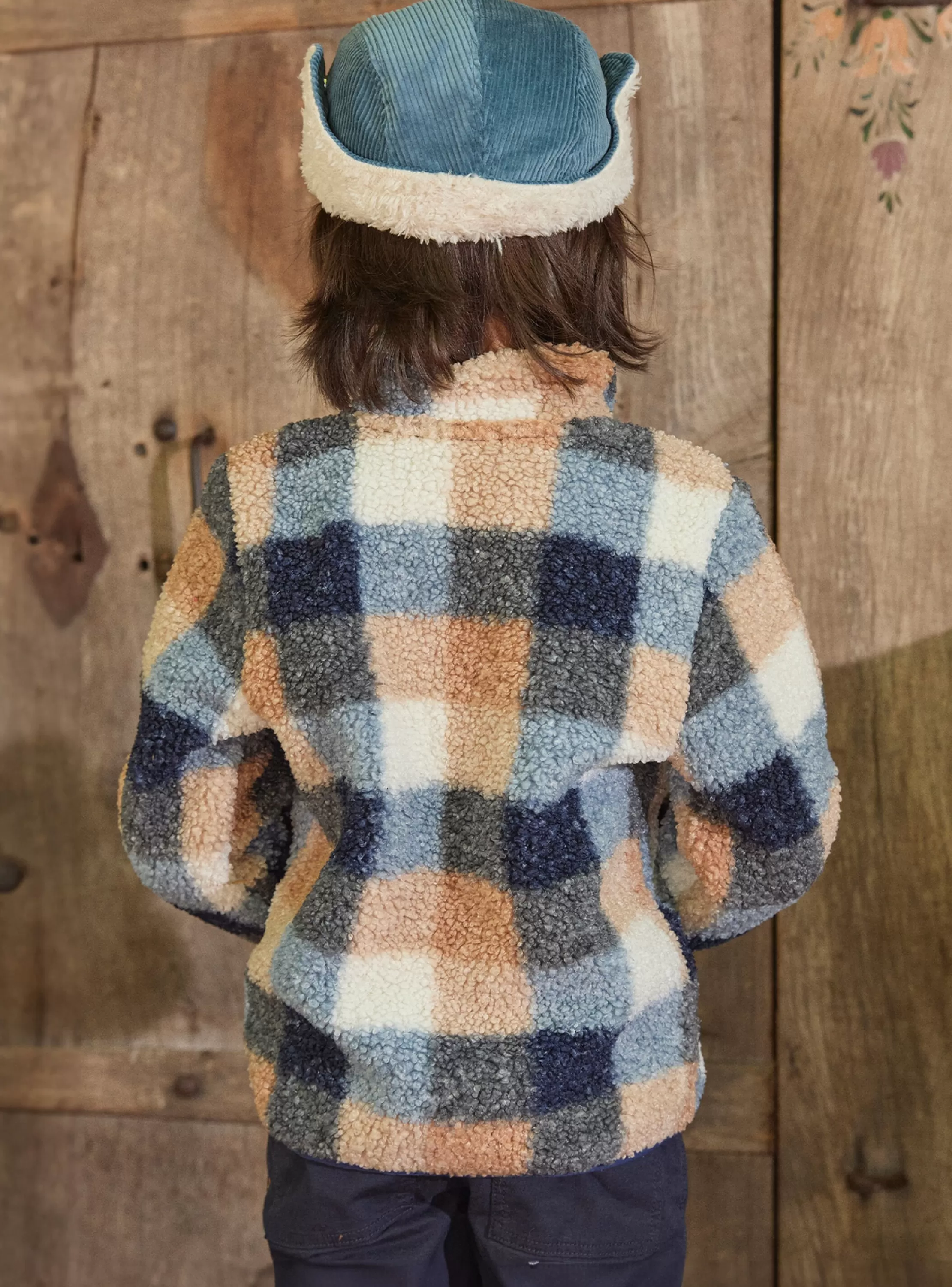 Discount Sergent Major Gilet chaud à carreaux