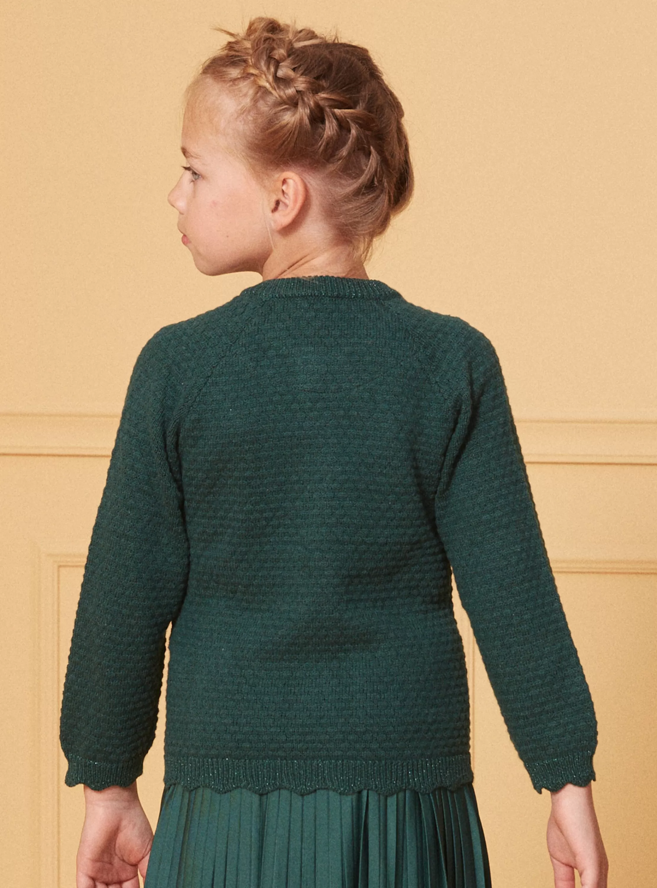 Best Sergent Major Gilet en maille  vert