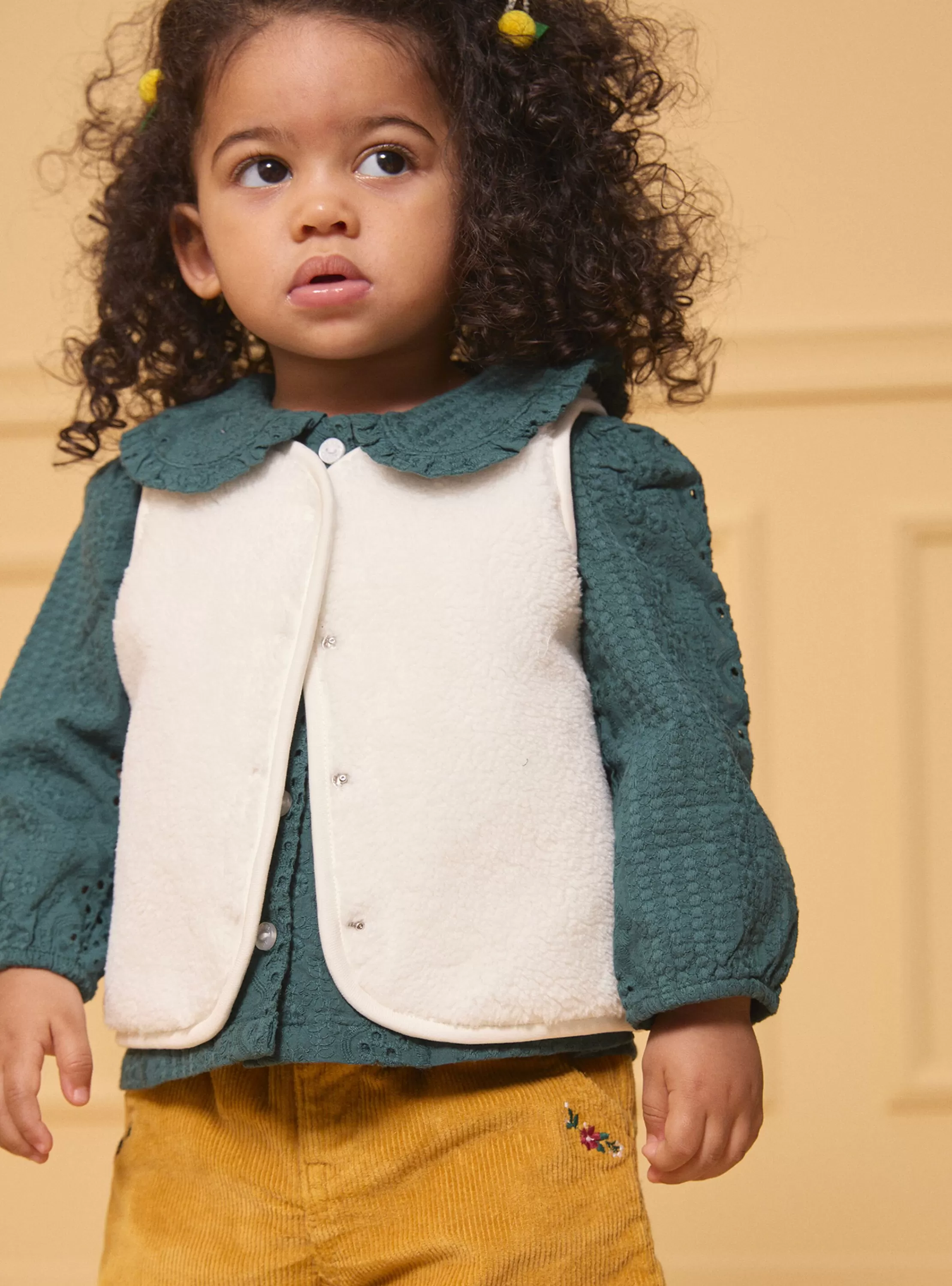 Best Sergent Major Gilet réversible fleuri