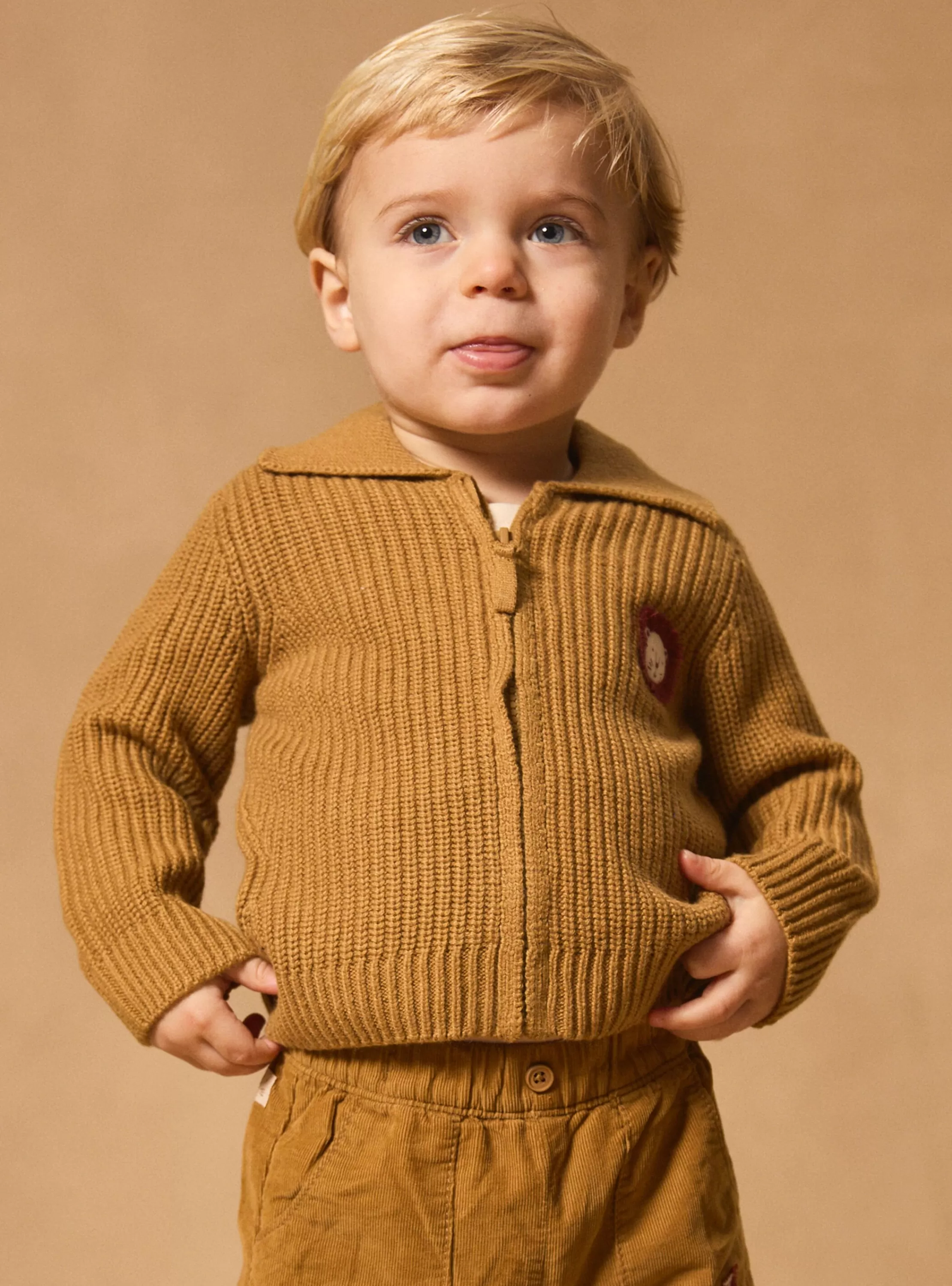Clearance Sergent Major Gilet zippé à col
