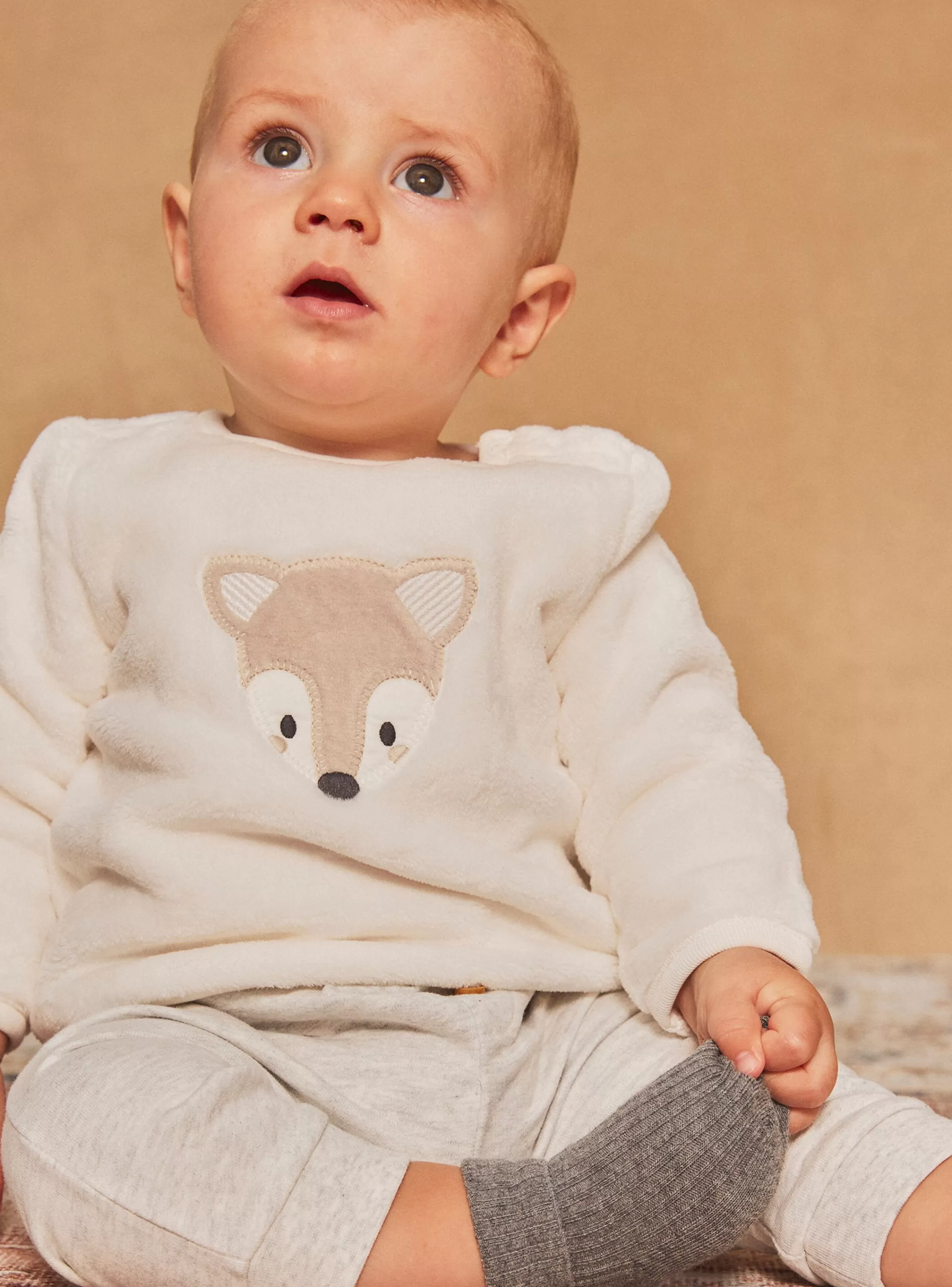 Best Sale Sergent Major Haut, bas de pyjama et chaussettes gris clair