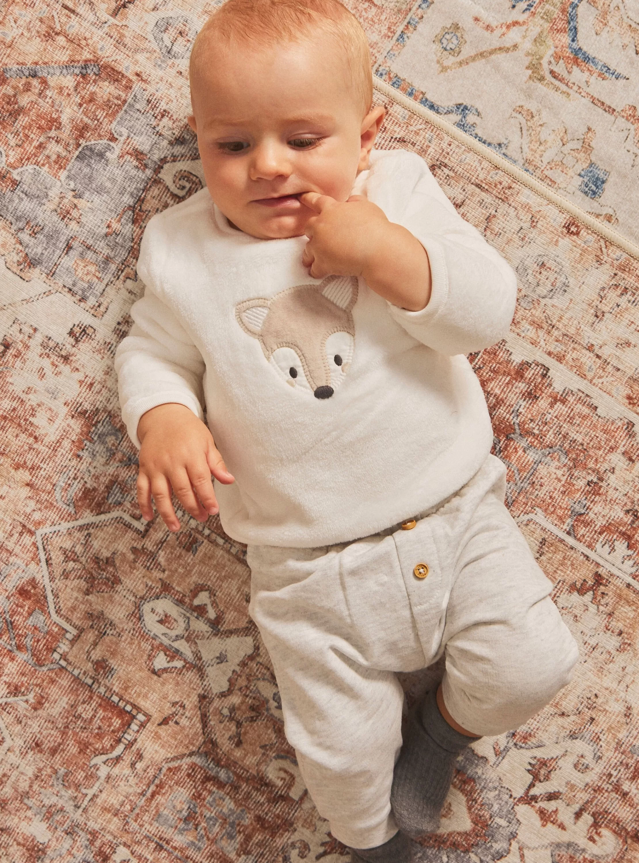 Best Sale Sergent Major Haut, bas de pyjama et chaussettes gris clair
