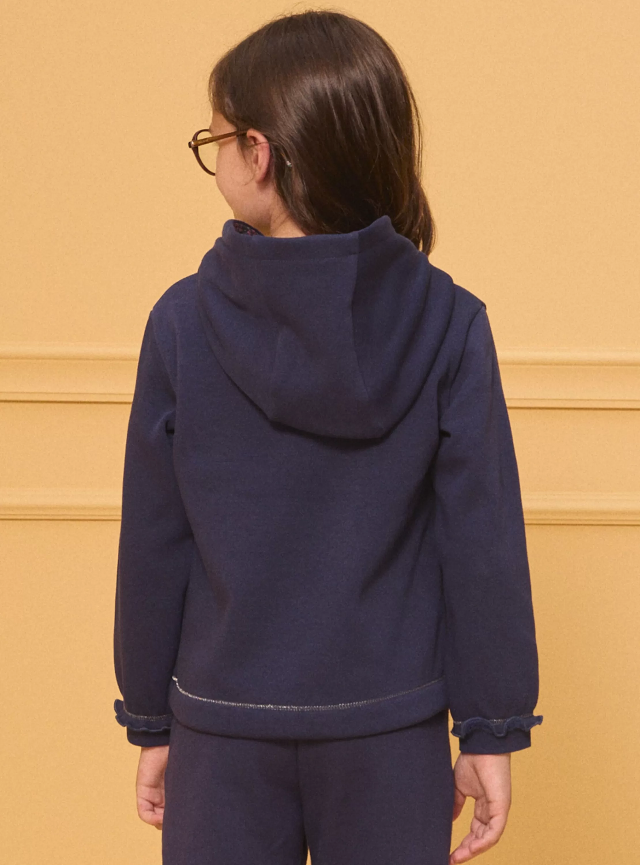 Fashion Sergent Major Haut de jogging à sequins reversibles
