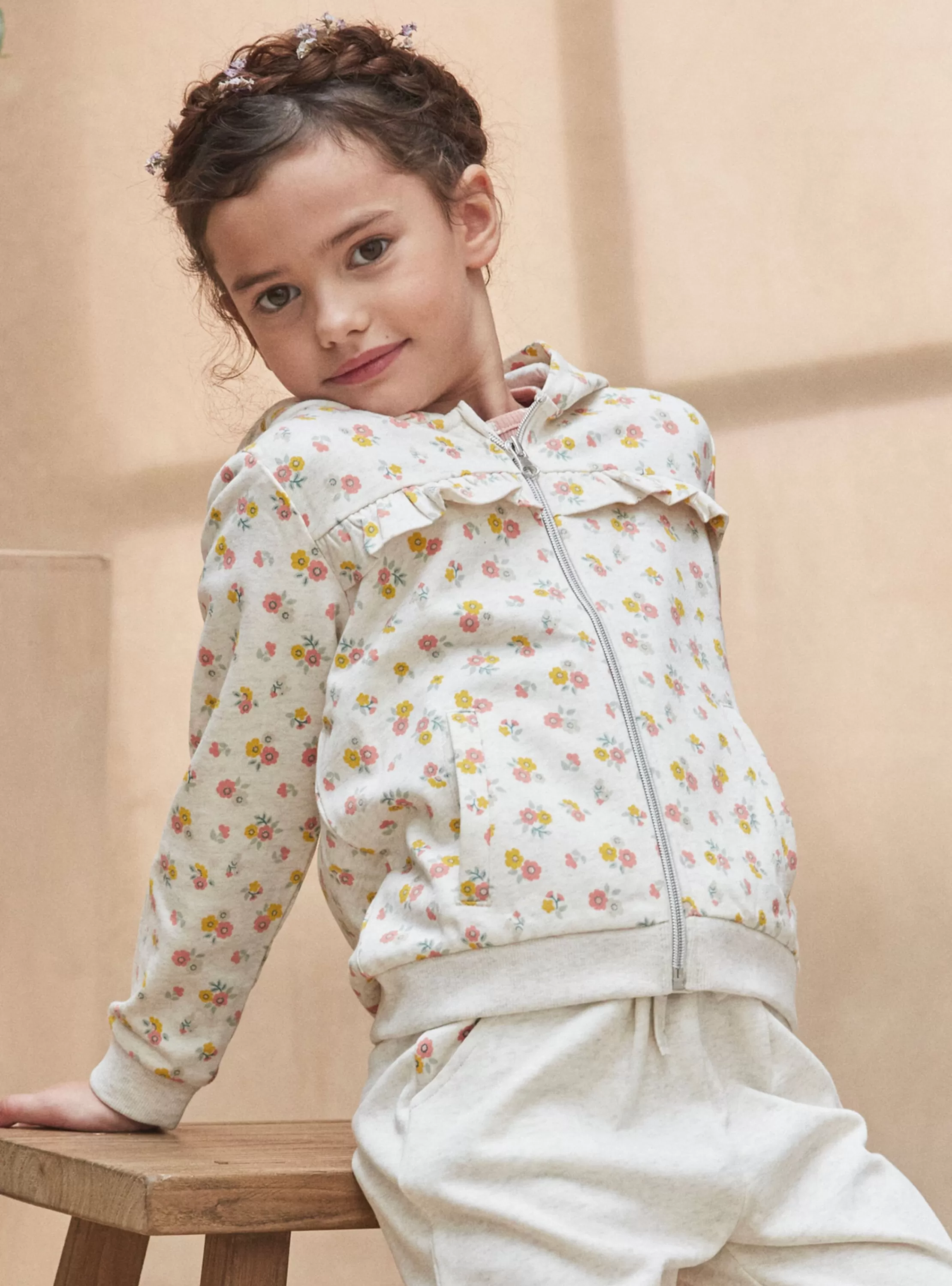 Cheap Sergent Major Haut de Jogging Beige Chiné