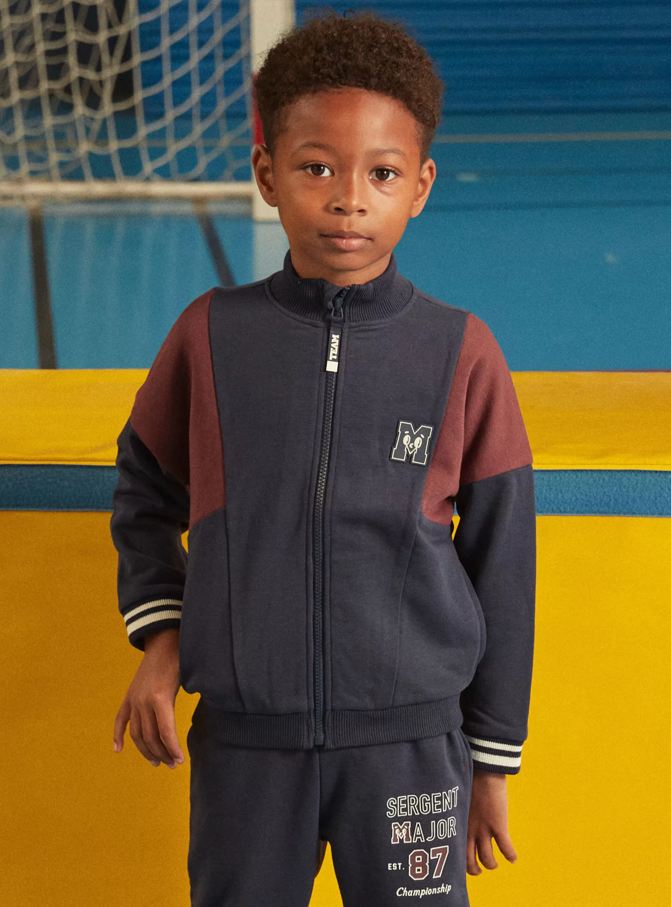 New Sergent Major Haut de Jogging Bleu marine