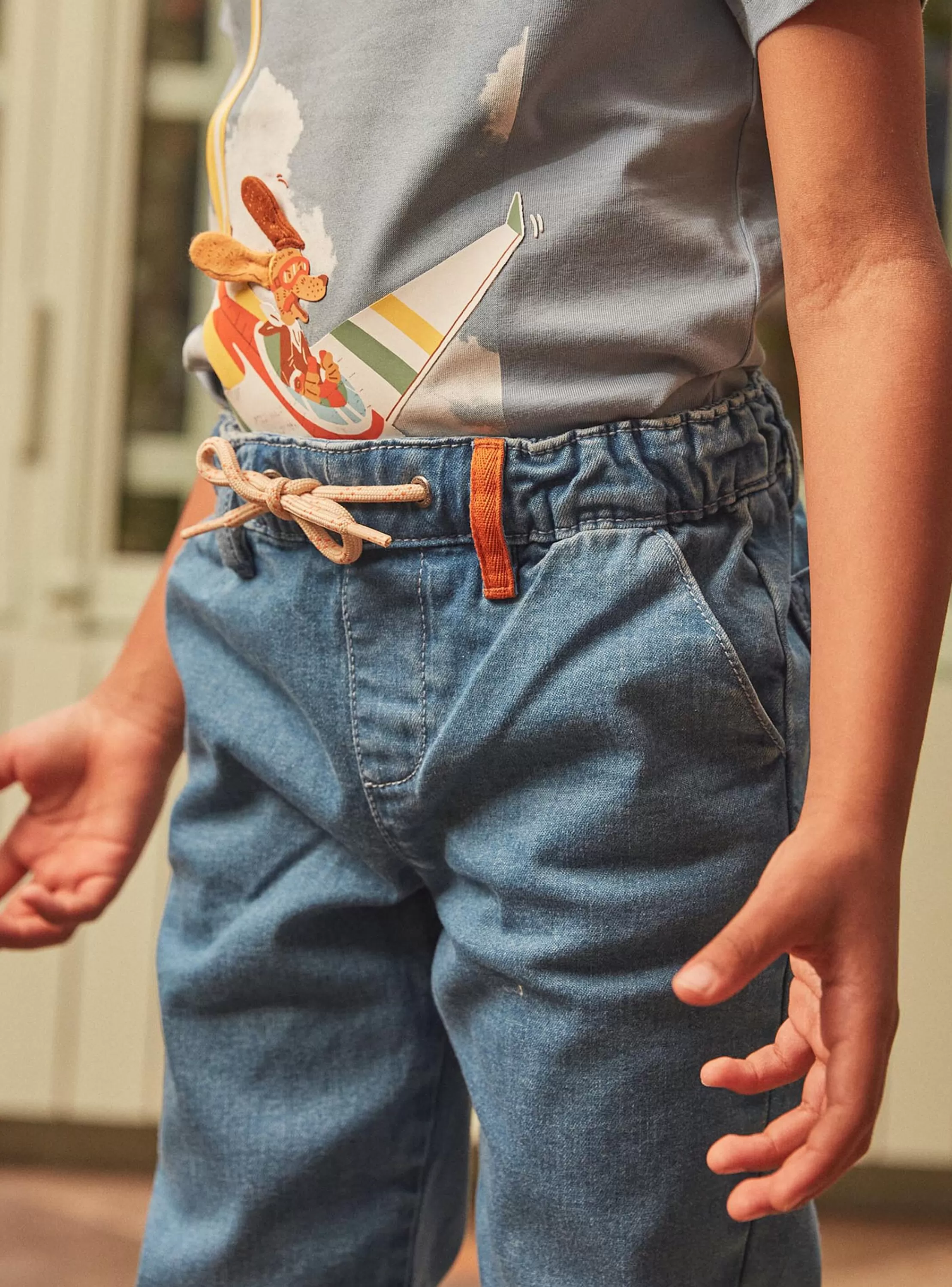 Sale Sergent Major Jean regular bleu