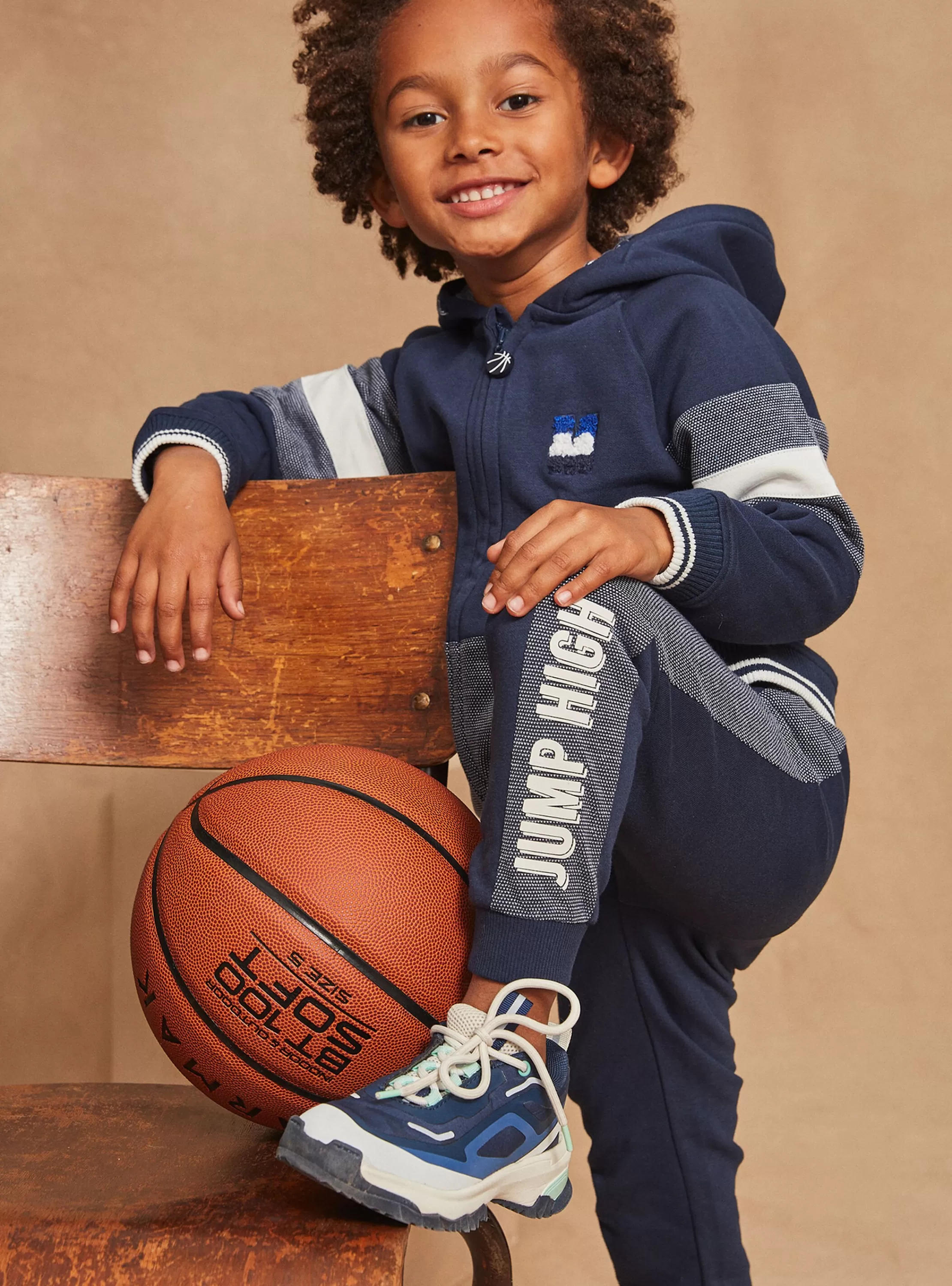 Store Sergent Major Jogging bleu marine