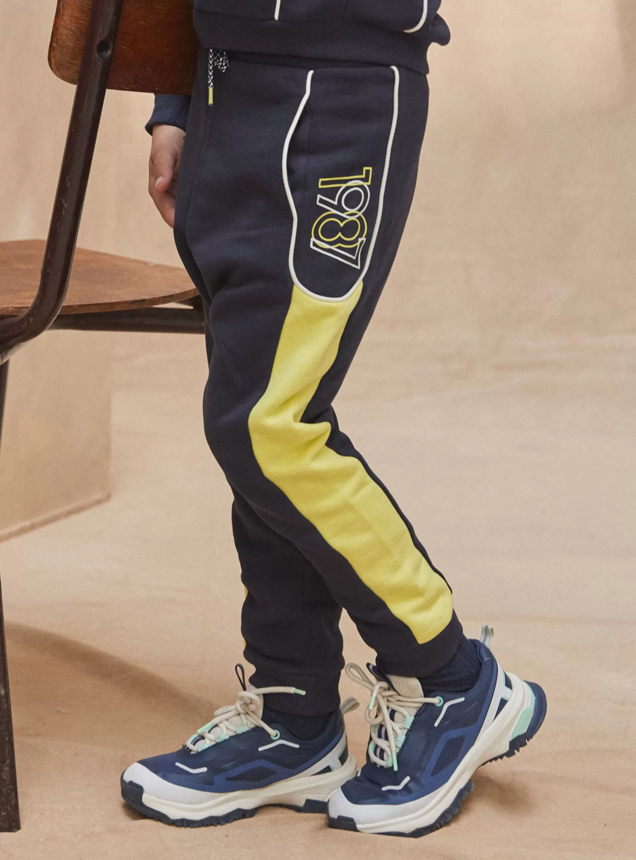 Online Sergent Major Jogging bleu marine impression 1987