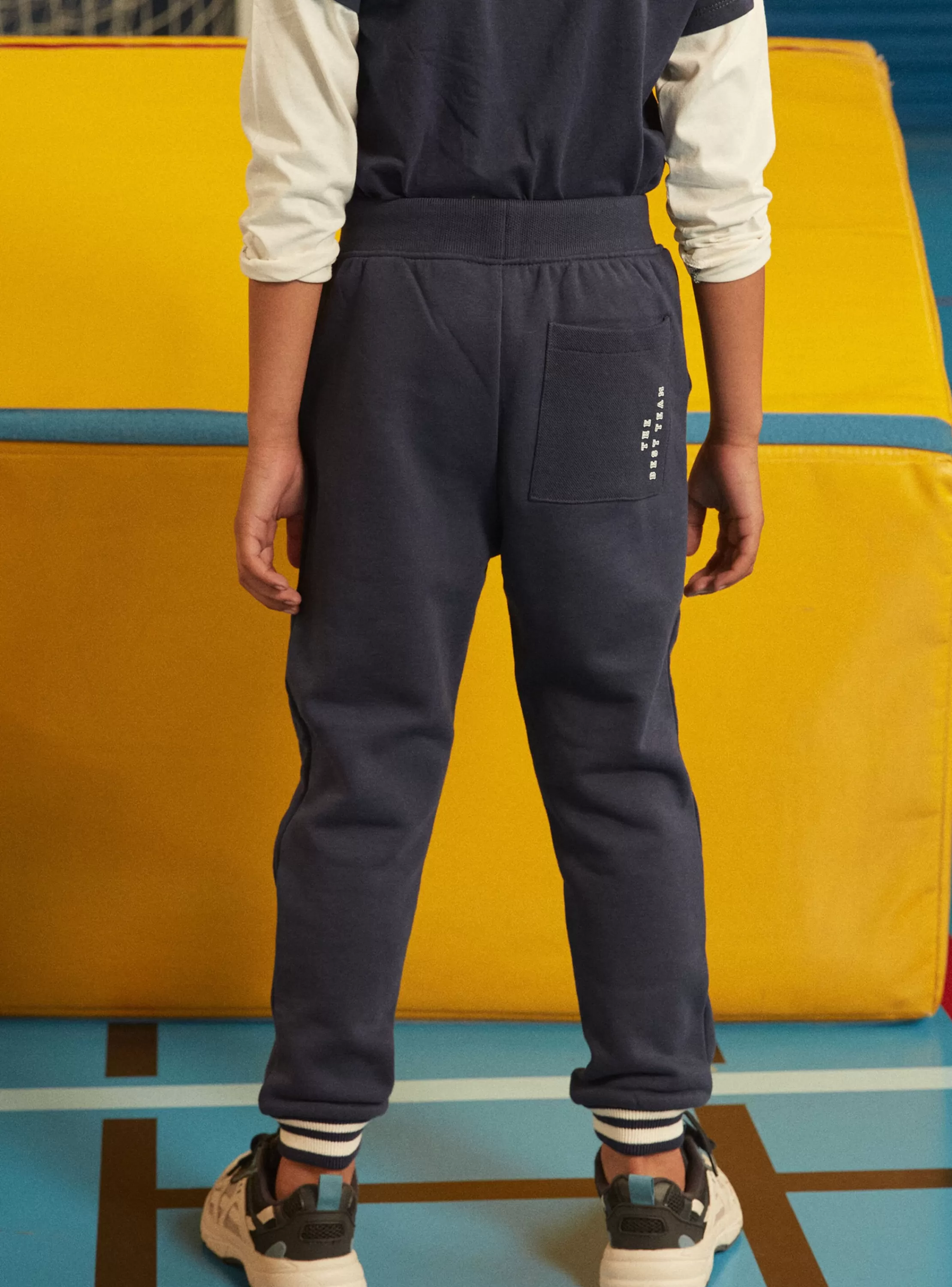 Flash Sale Sergent Major Jogging en molleton gratté Bleu