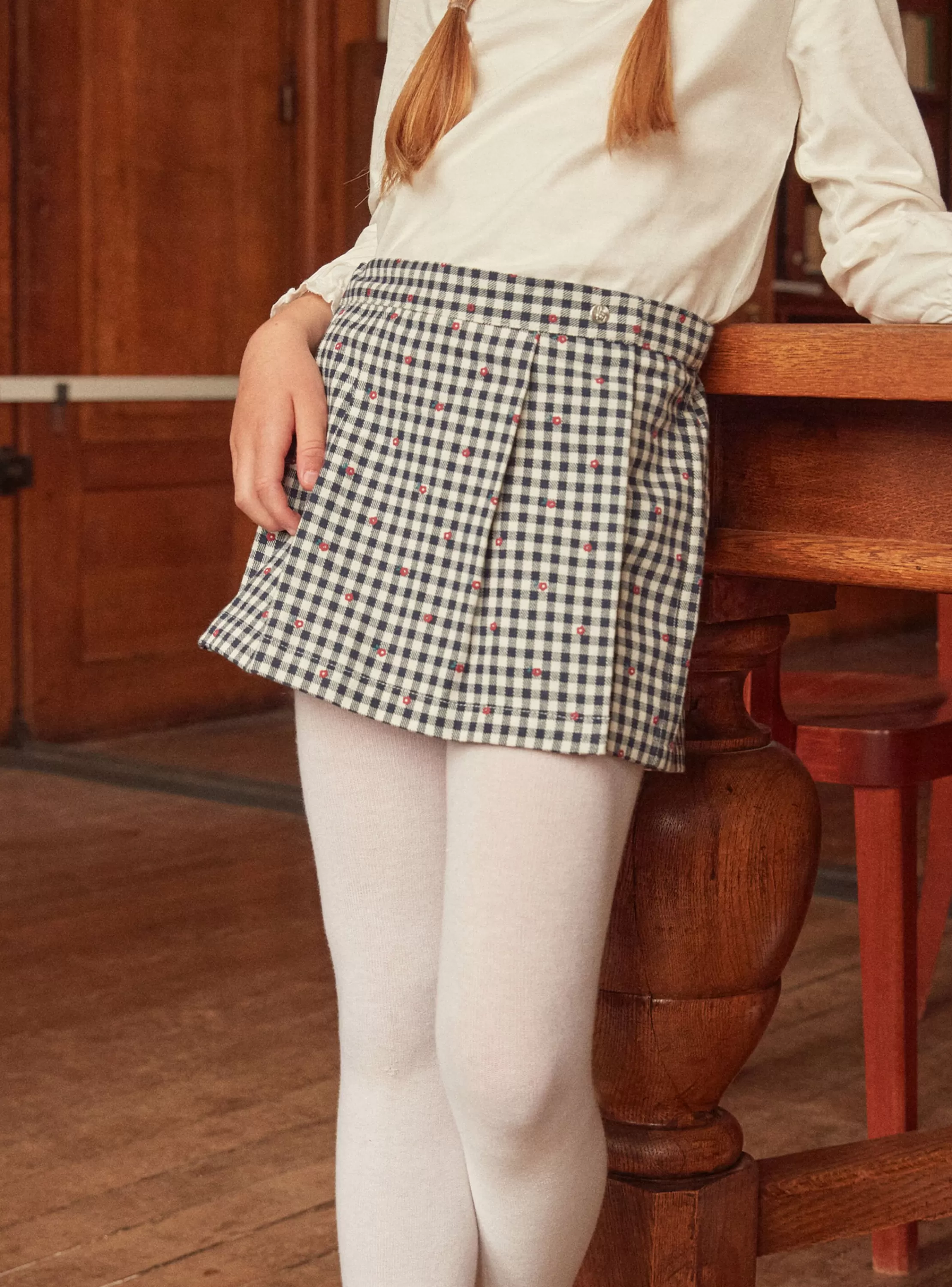 New Sergent Major Jupe-Short Ecrue