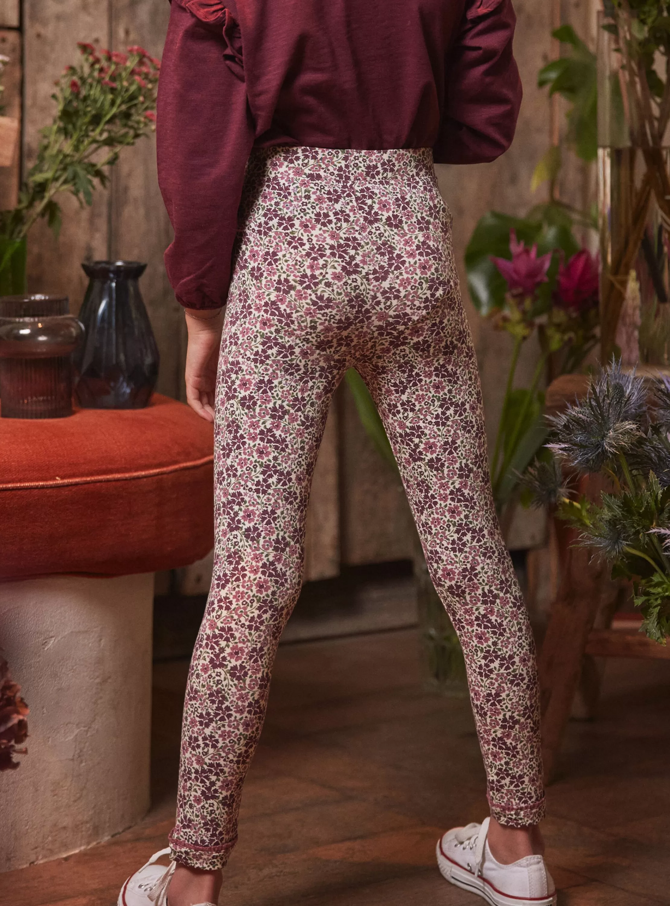 Cheap Sergent Major Legging à fleurs