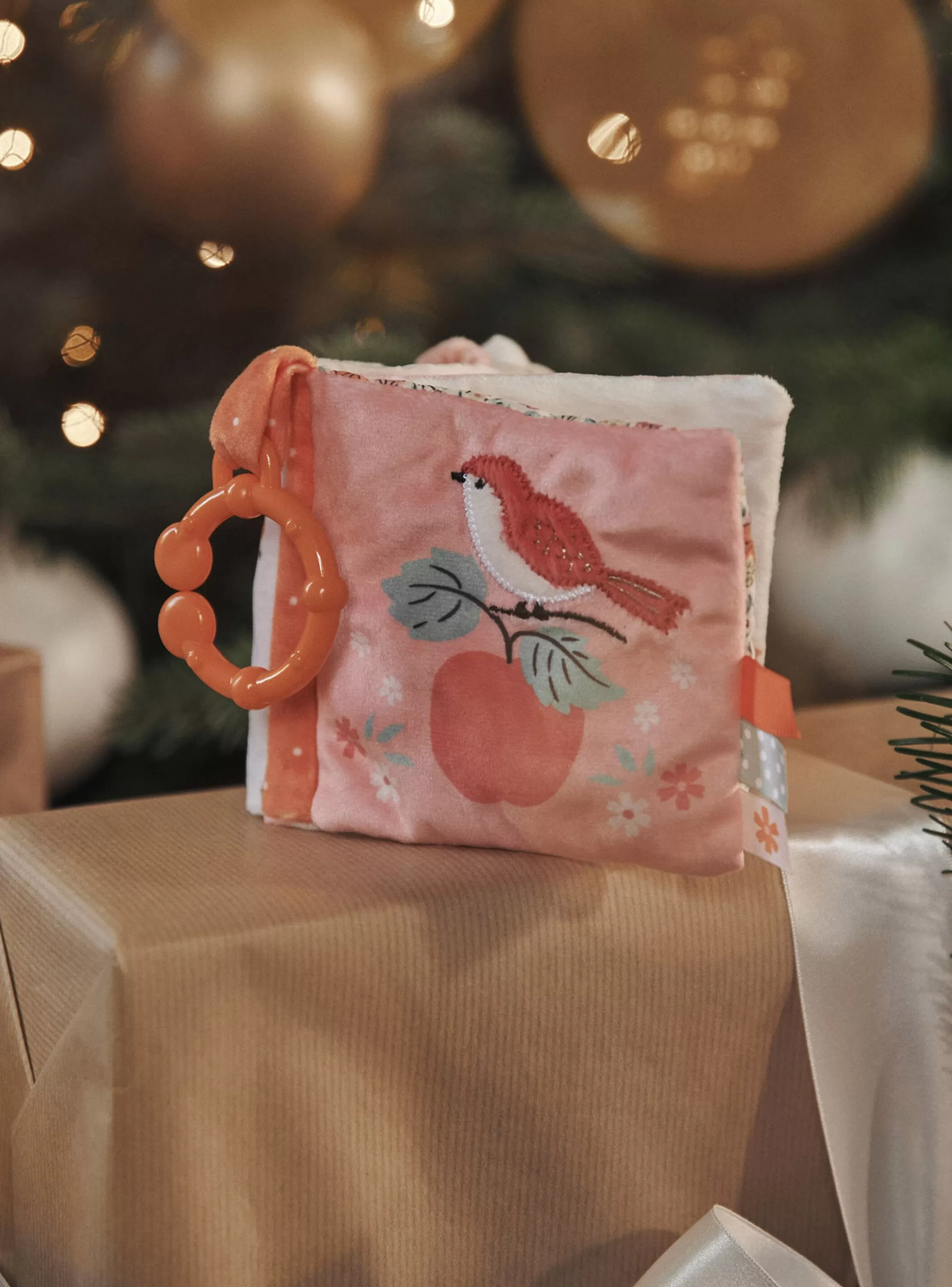 Outlet Sergent Major Livre d'éveil rose et jaune