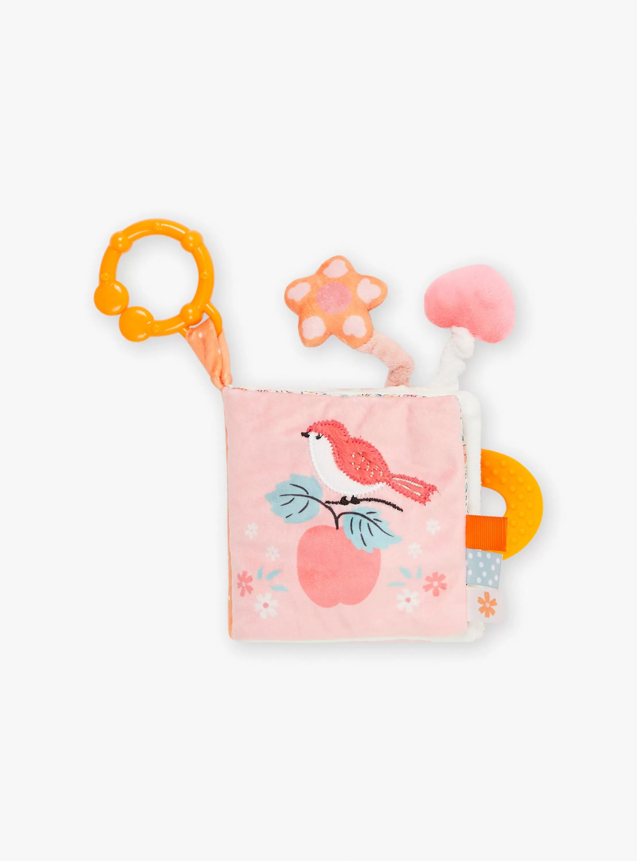 Outlet Sergent Major Livre d'éveil rose et jaune