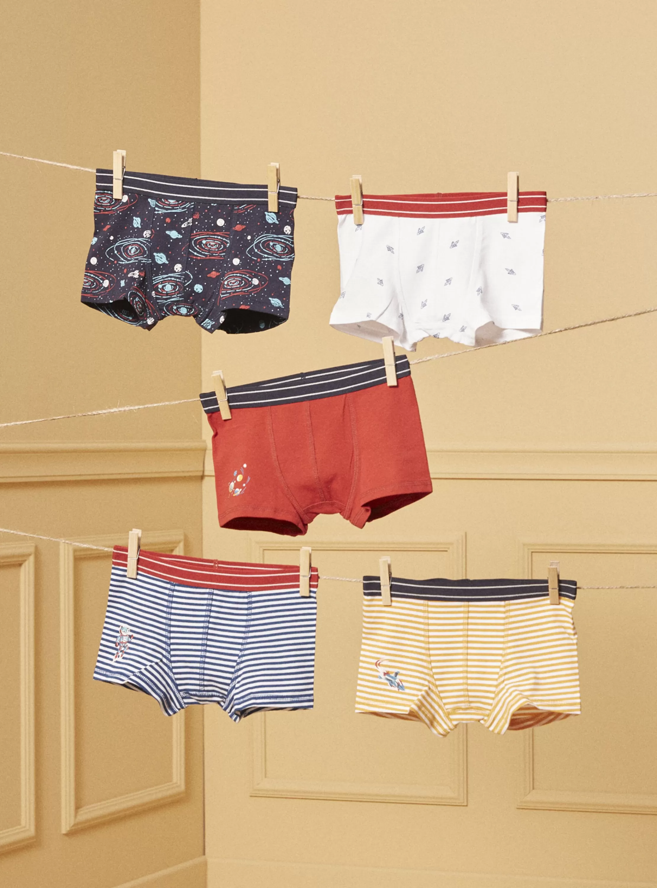 Shop Sergent Major Lot de 5 boxers Espace