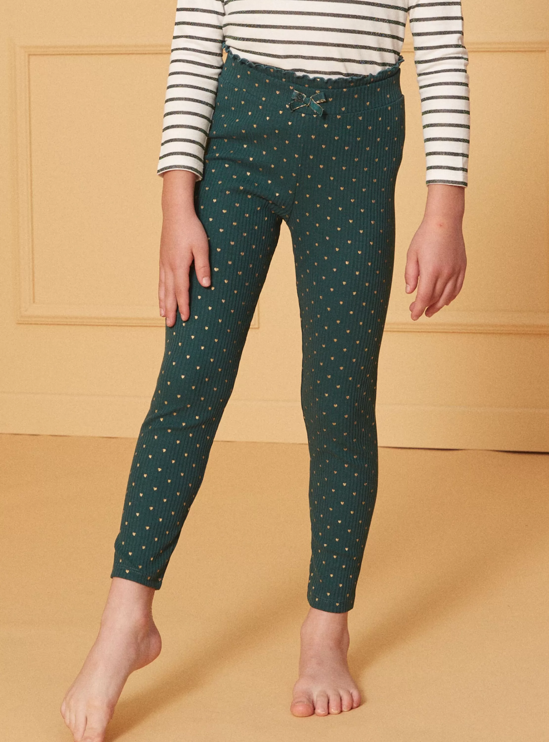 Outlet Sergent Major Lot de 2 leggings vert et rouge
