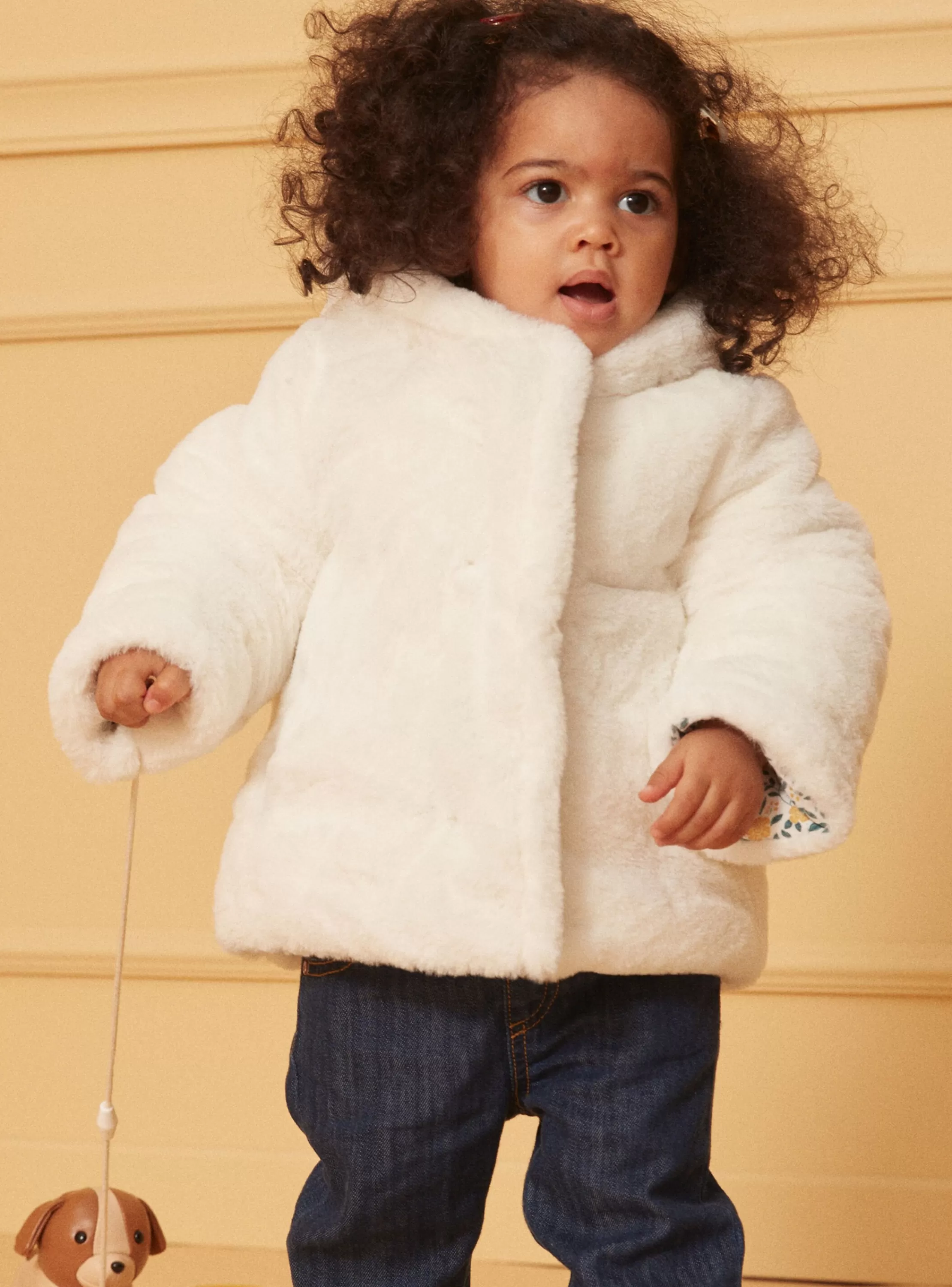 Clearance Sergent Major Manteau Ecru
