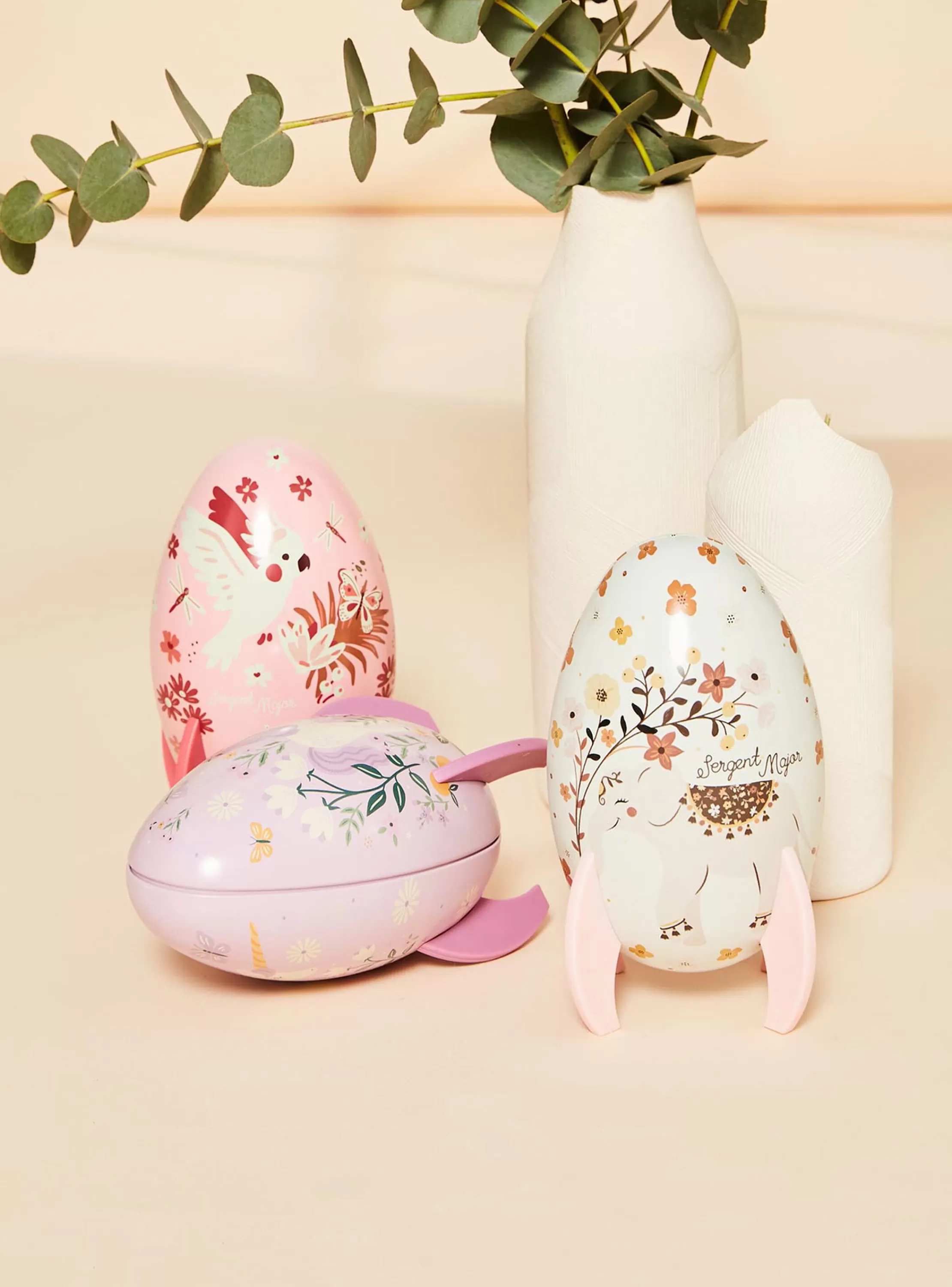Fashion Sergent Major Oeuf Surprise Autocollants