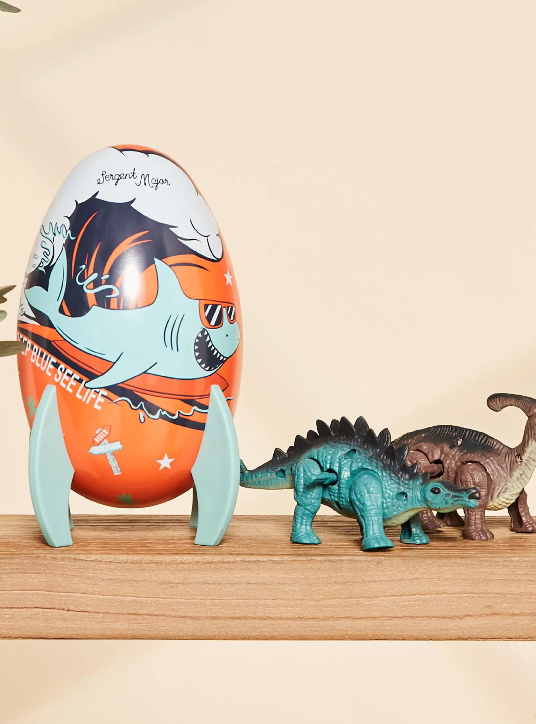 New Sergent Major Oeuf Surprise Dinosaures
