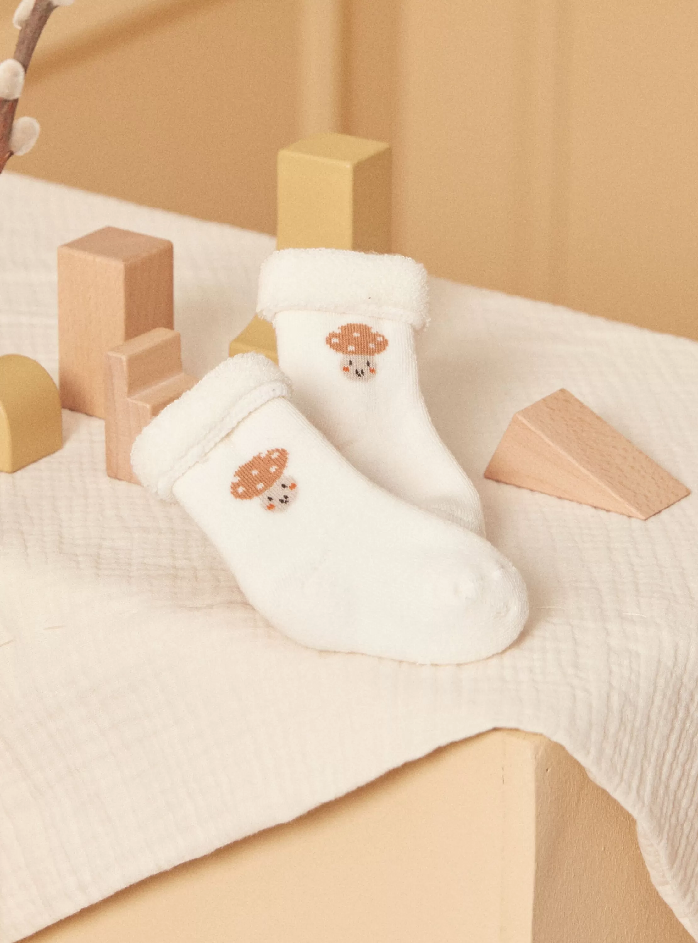 Shop Sergent Major 2 paires de chaussettes écrues