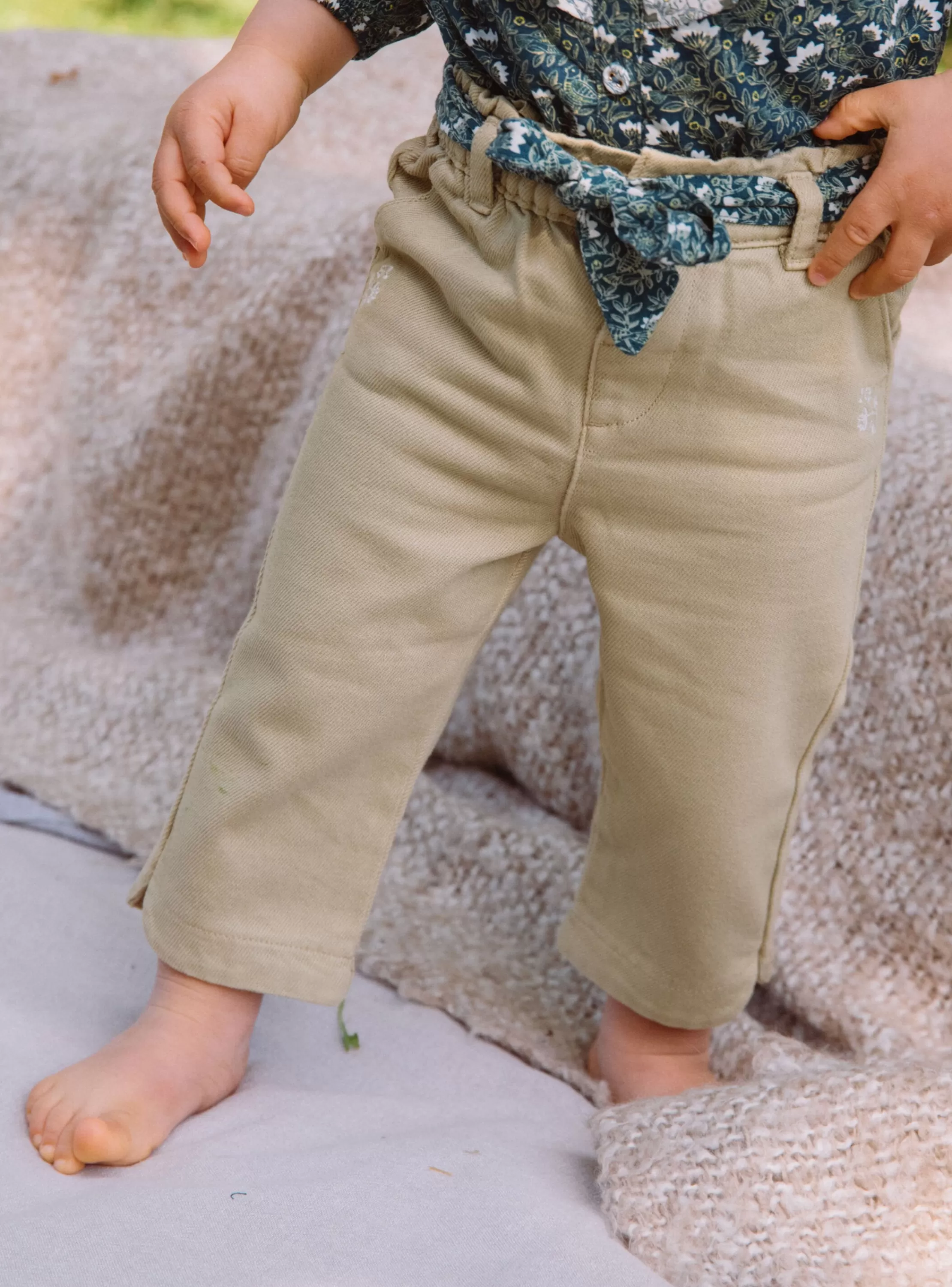 Hot Sergent Major Pantalon beige en twill