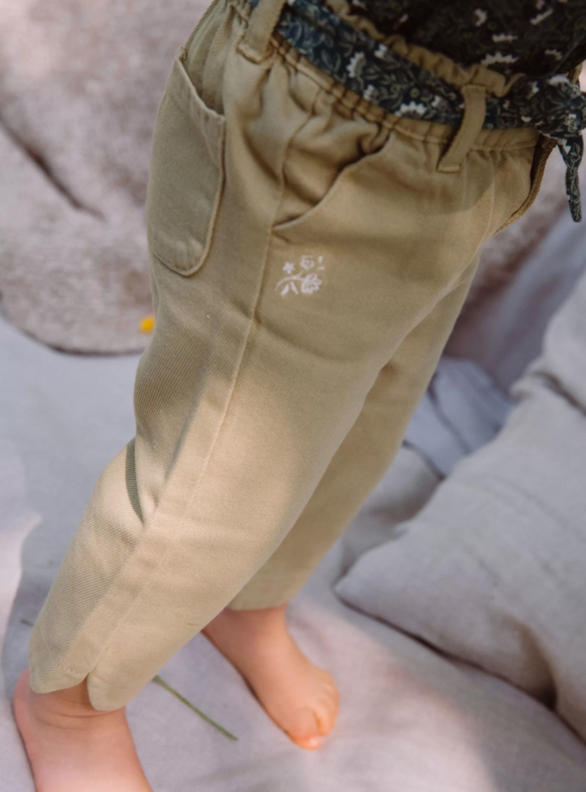 Hot Sergent Major Pantalon beige en twill