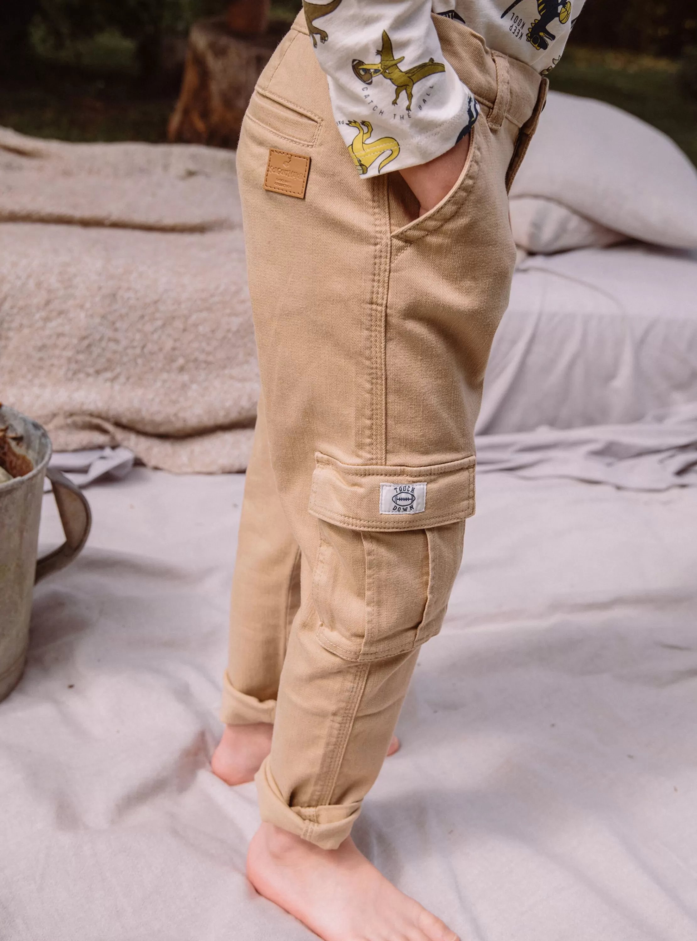 Cheap Sergent Major Pantalon cargo beige