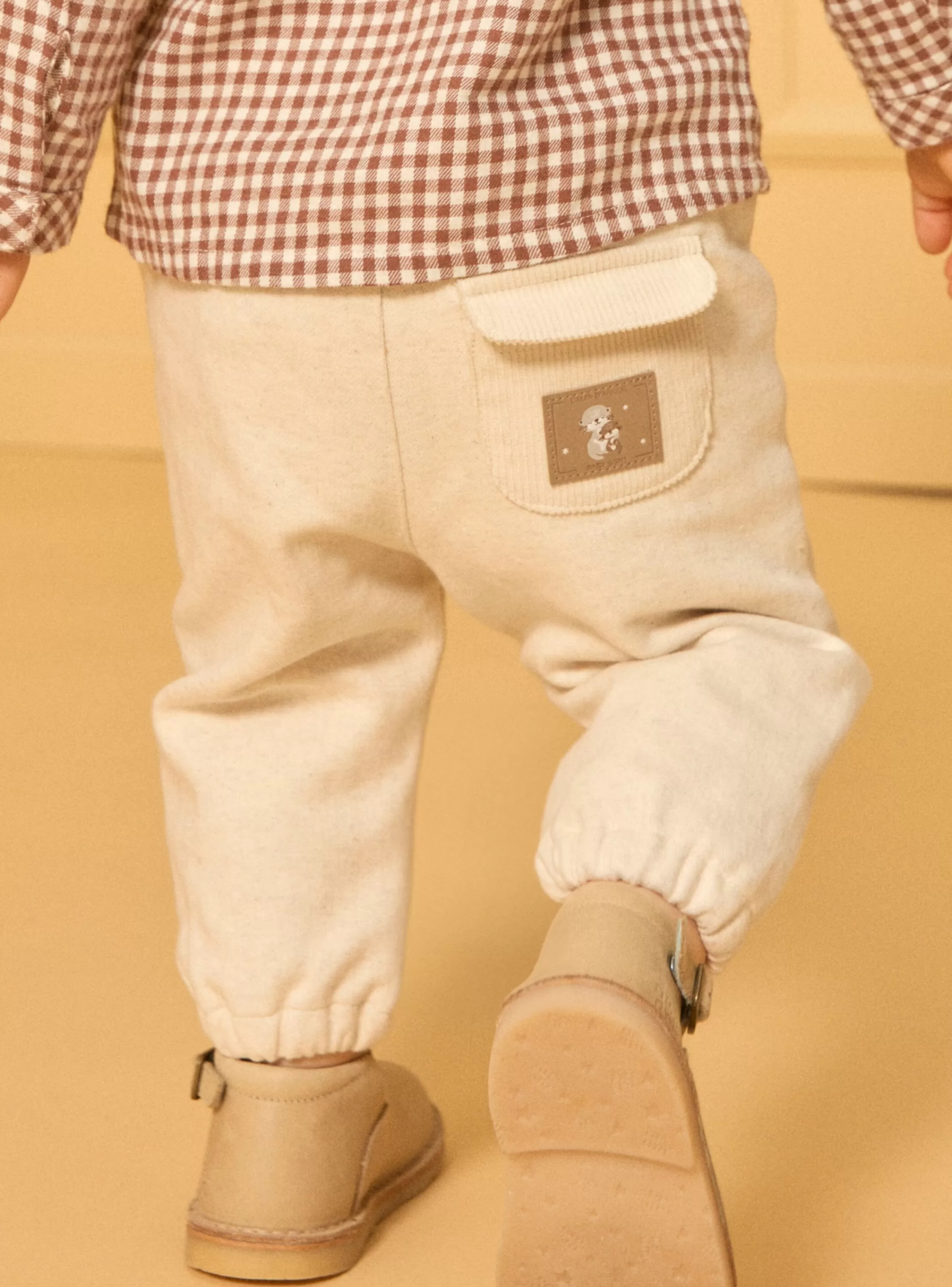 Shop Sergent Major Pantalon confort visage animaux