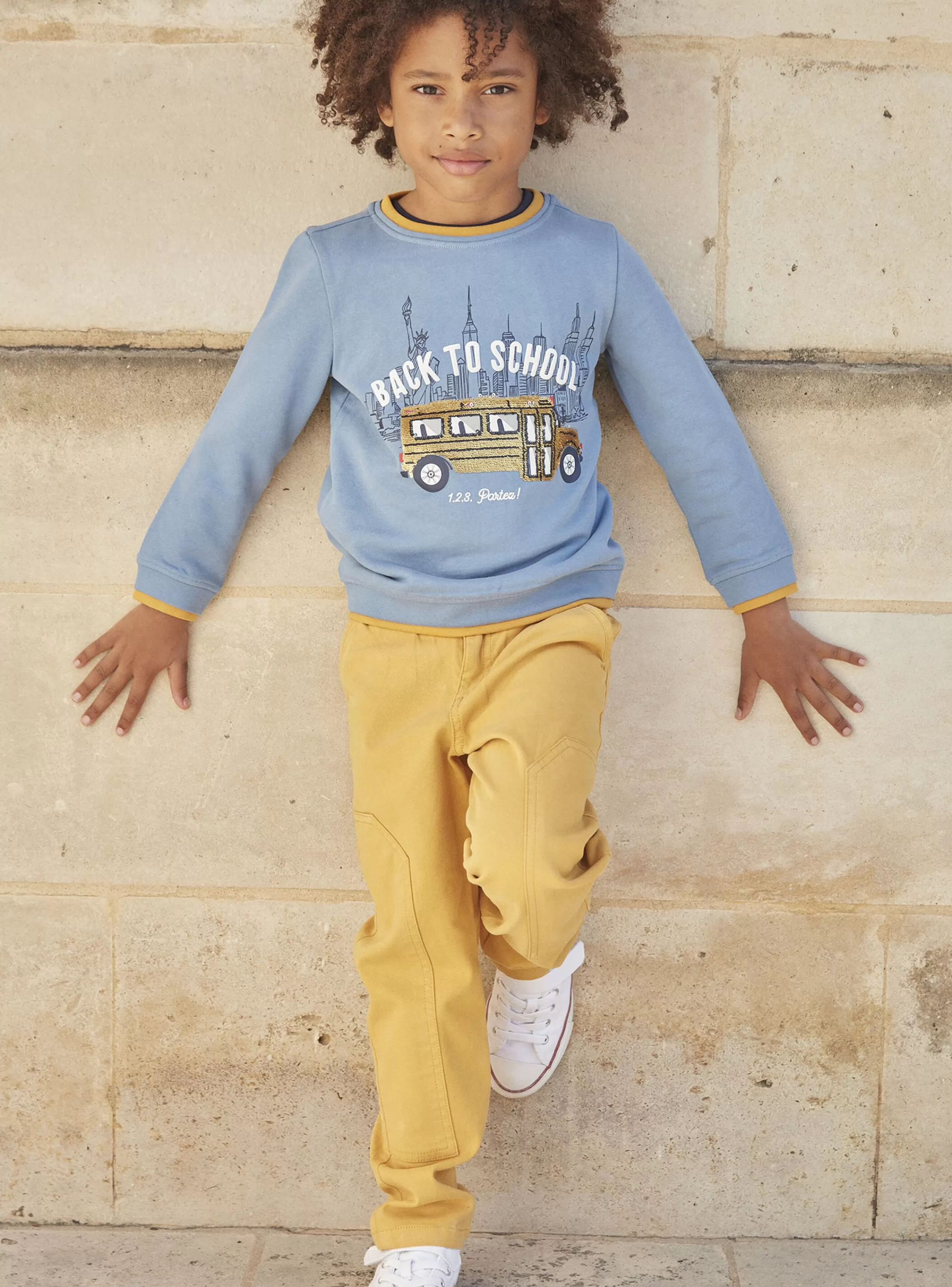 Hot Sergent Major Pantalon droit jaune
