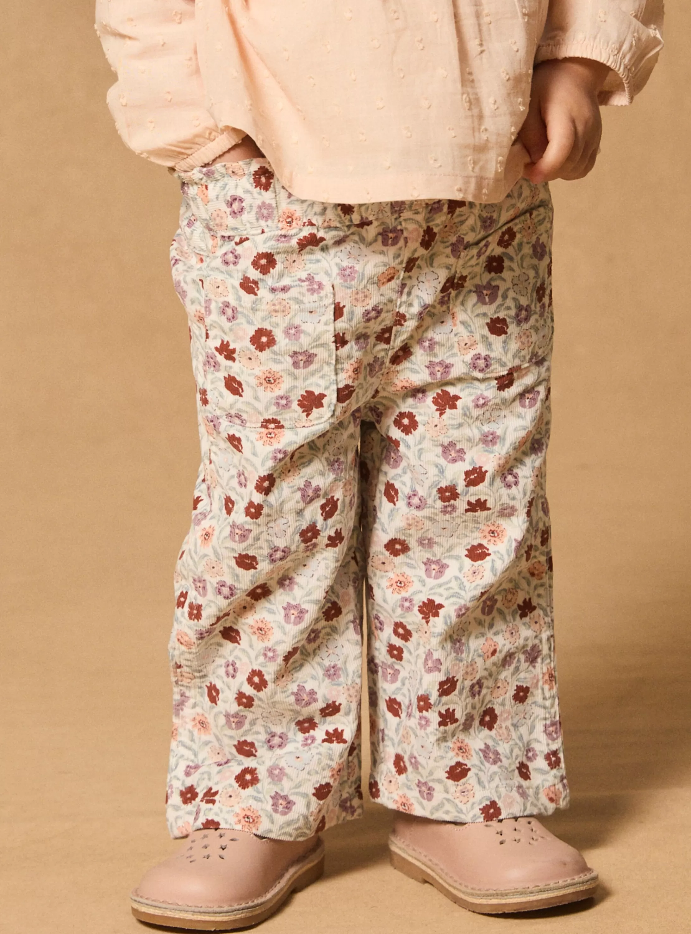 Online Sergent Major Pantalon évasé imprimé floral