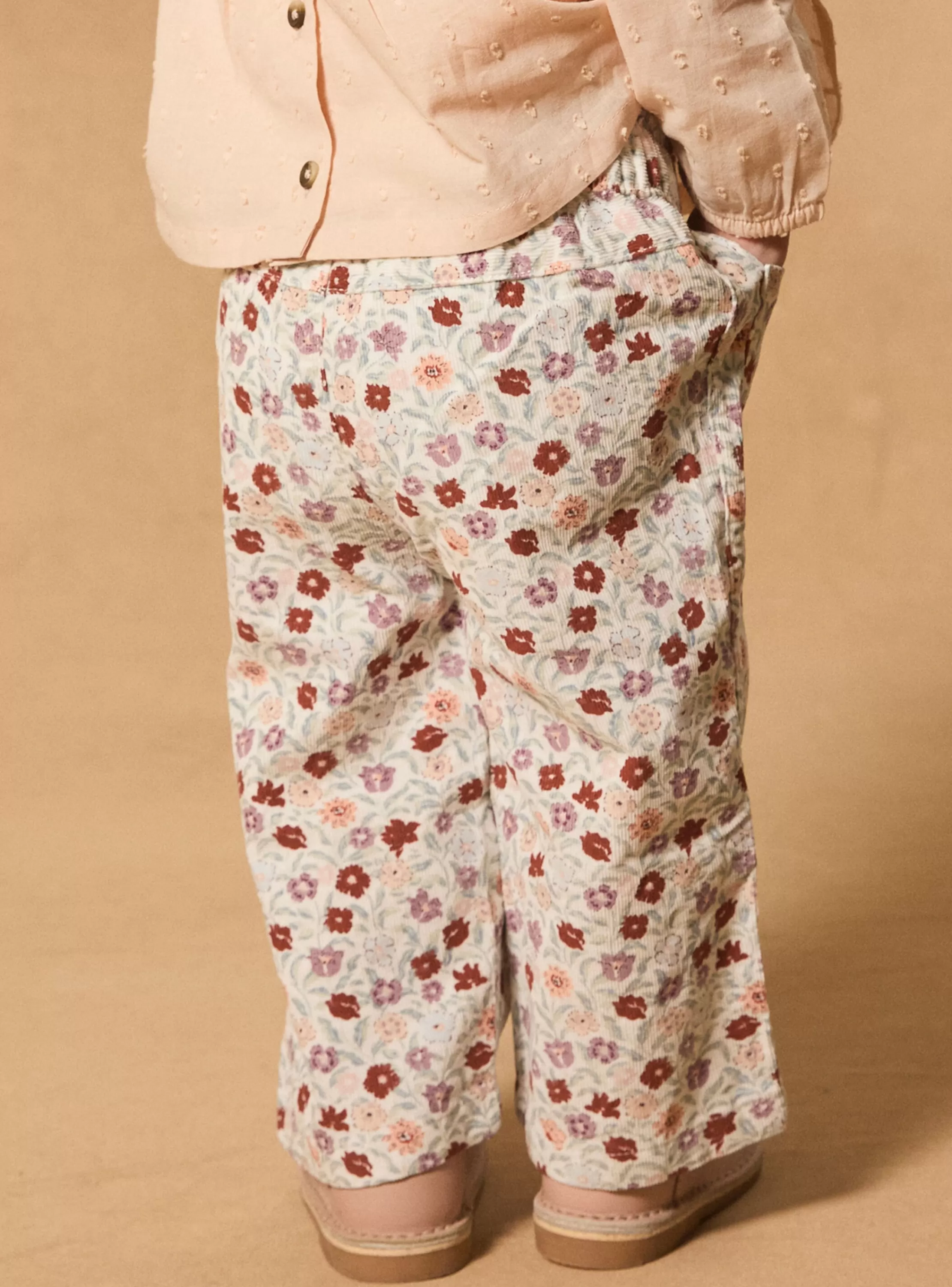 Online Sergent Major Pantalon évasé imprimé floral