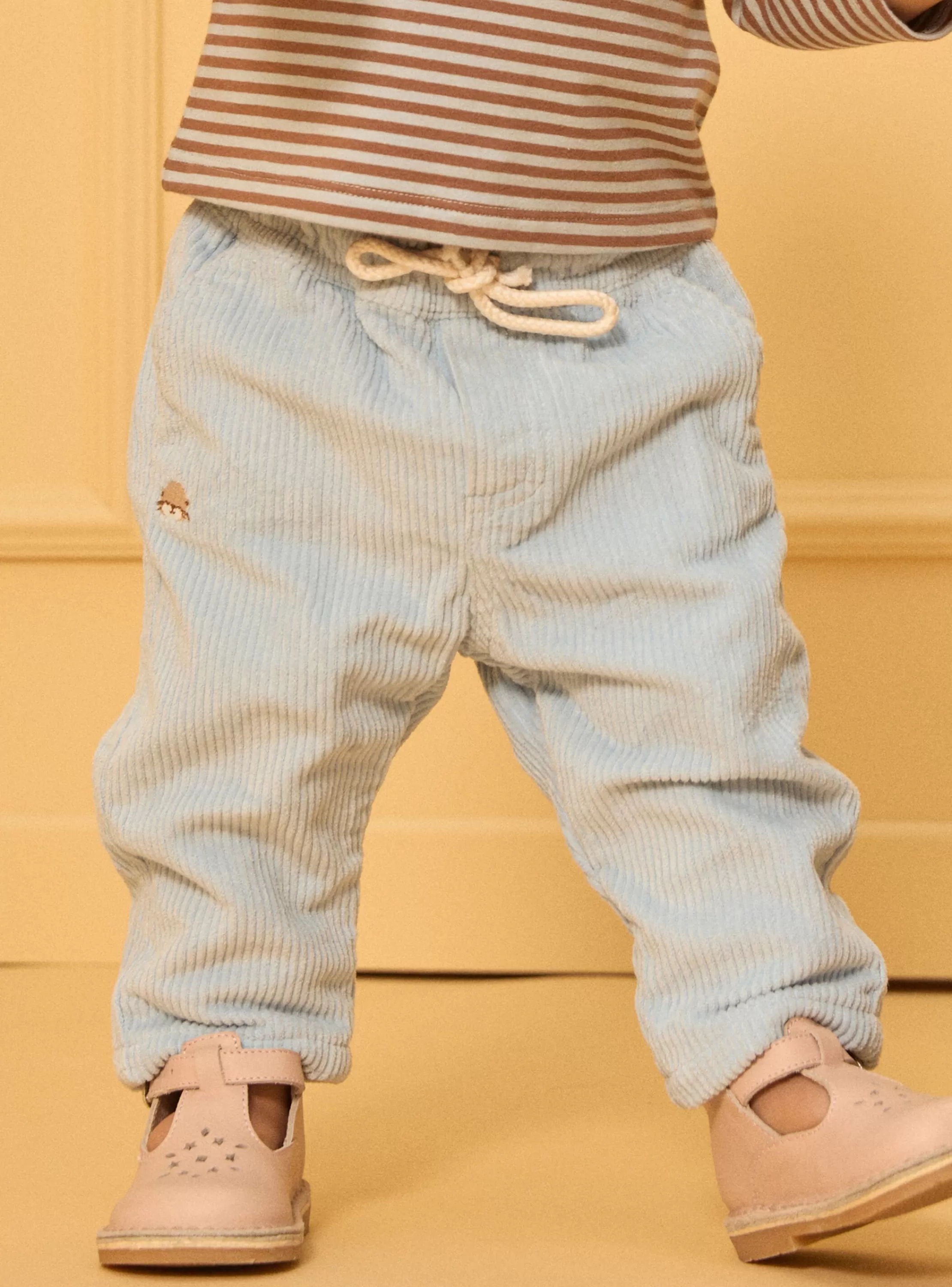 Best Sale Sergent Major Pantalon en velours côtelé