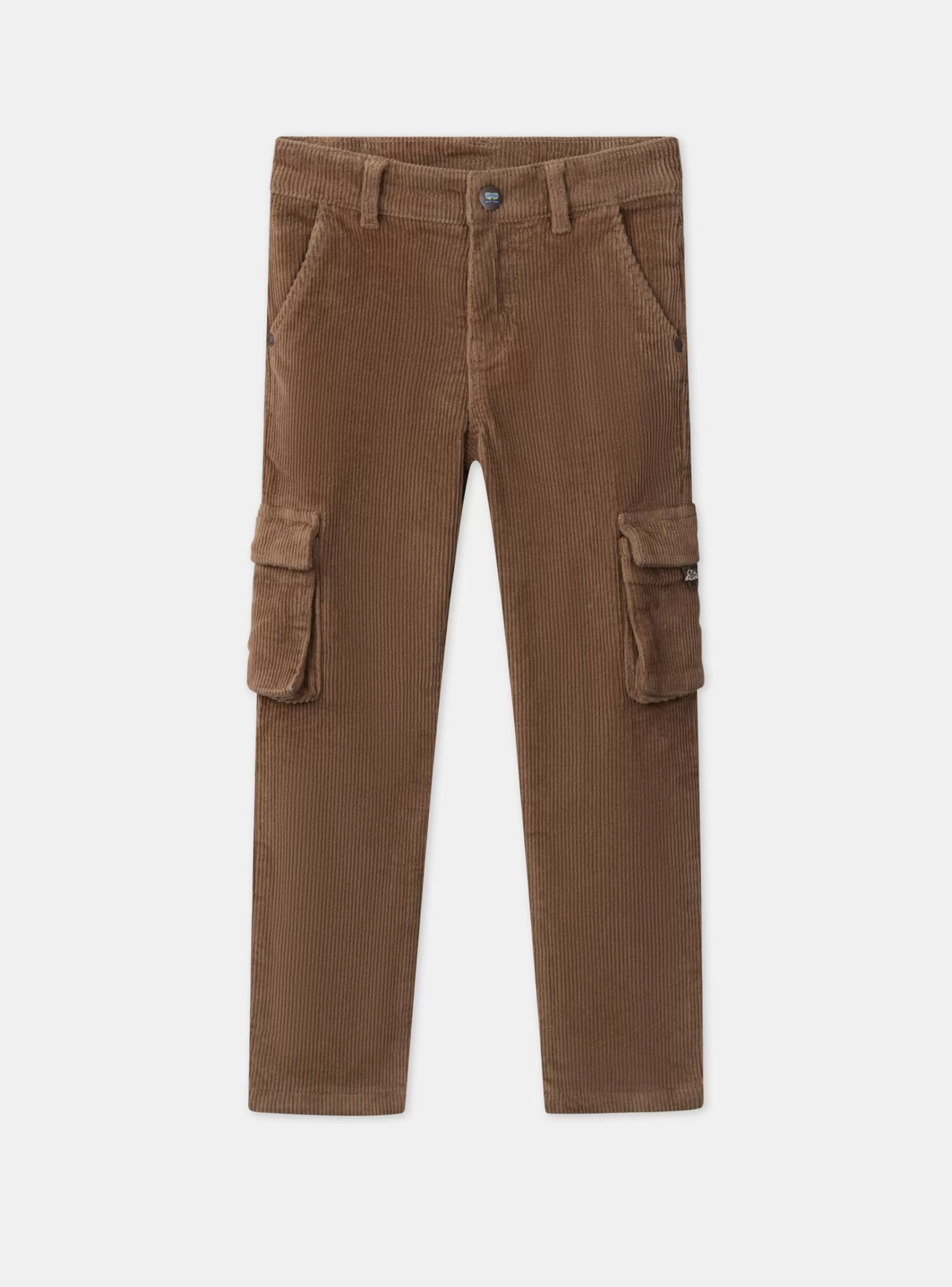 Shop Sergent Major Pantalon en velours noisette