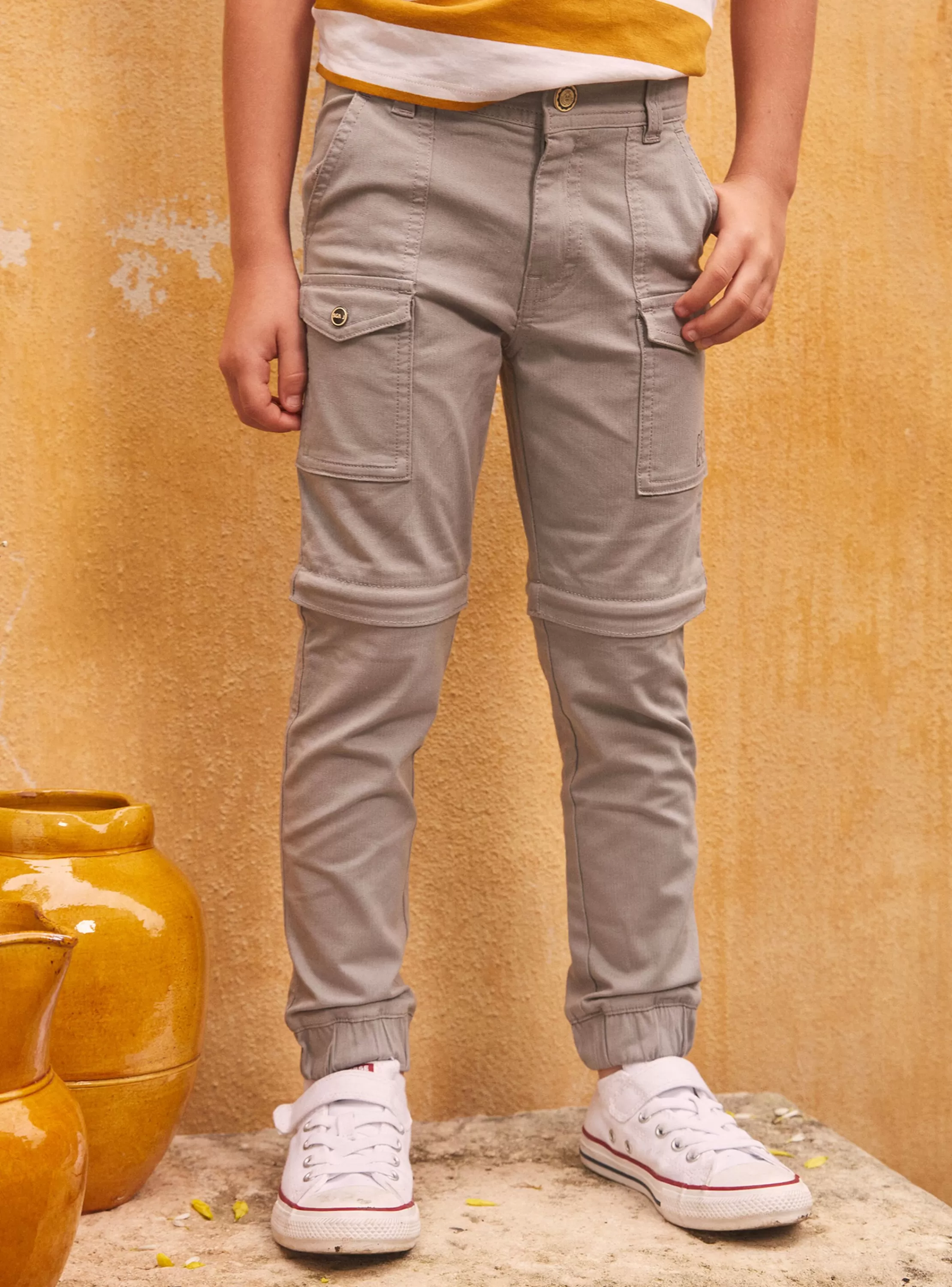 Best Sergent Major Pantalon gris cargo