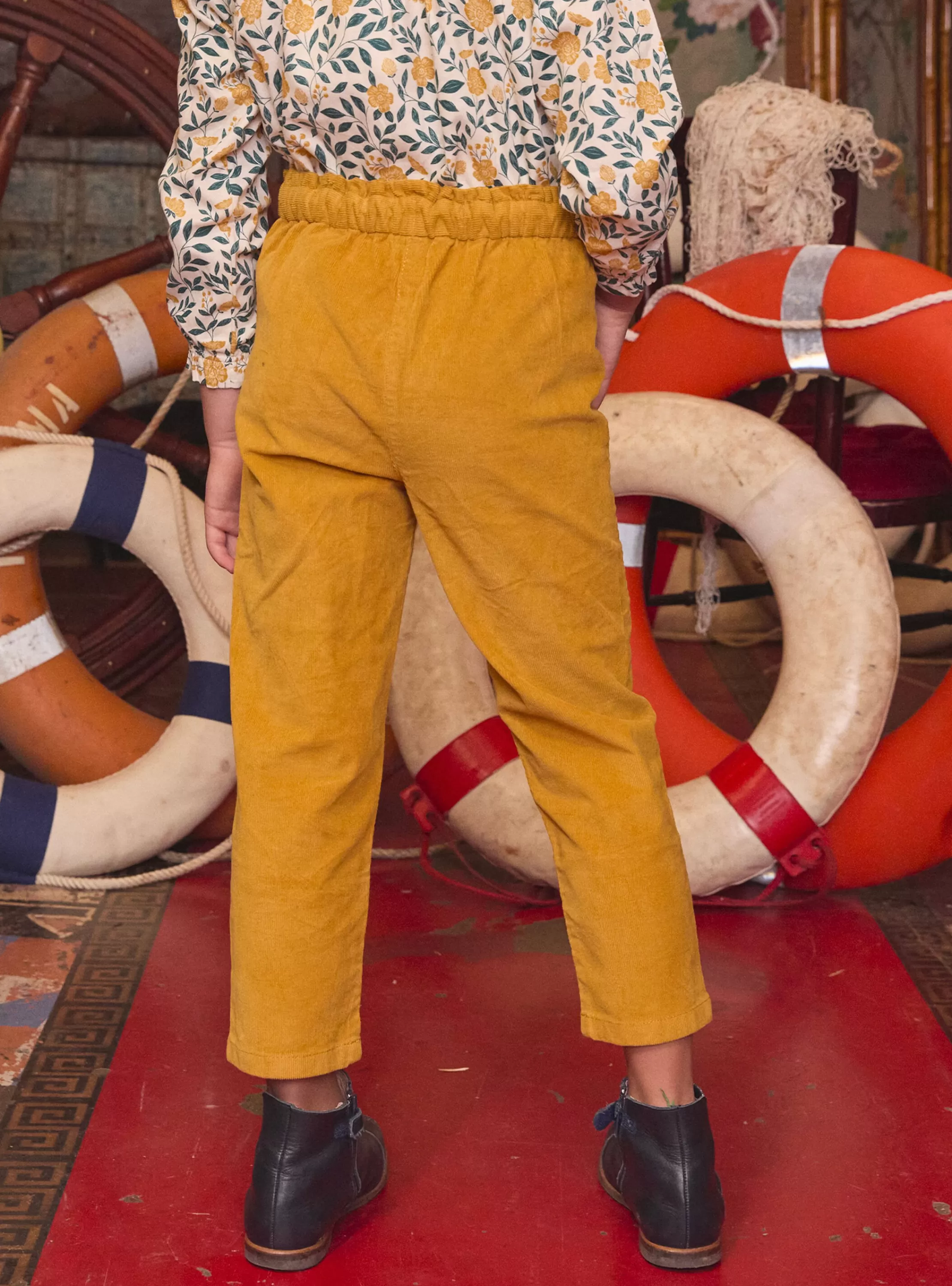 Fashion Sergent Major Pantalon Jaune