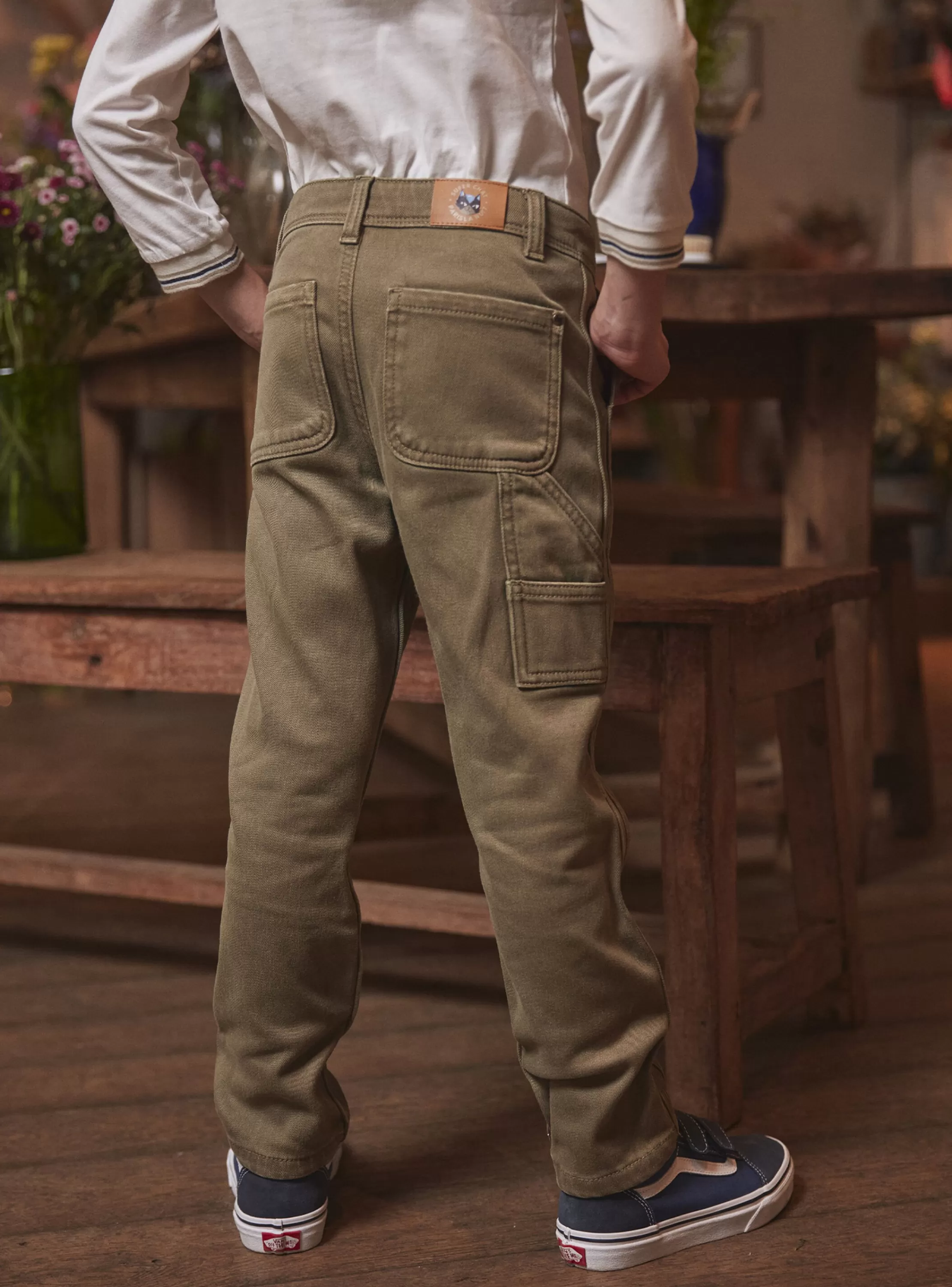 Fashion Sergent Major Pantalon Kaki