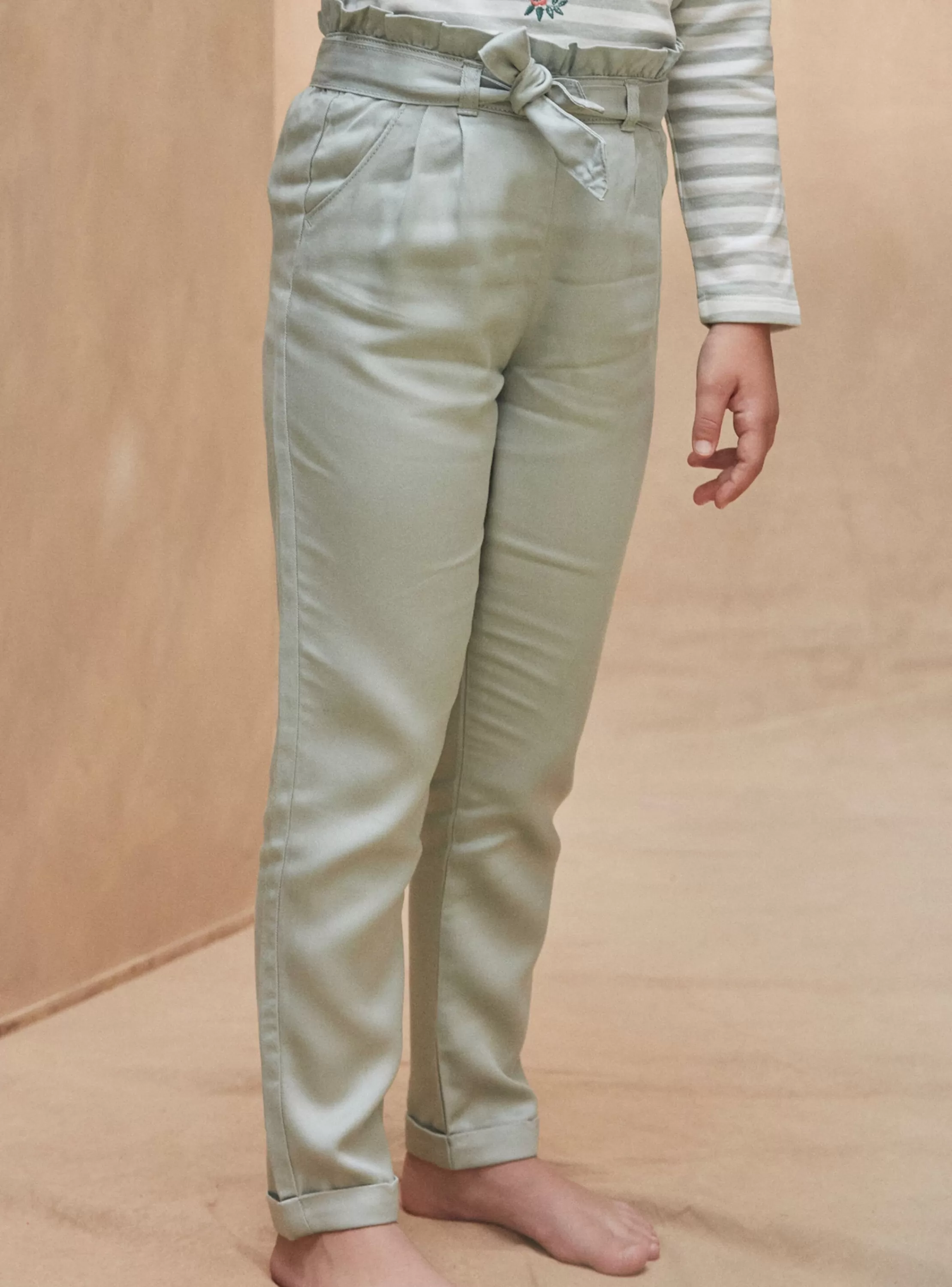Store Sergent Major Pantalon Turquoise