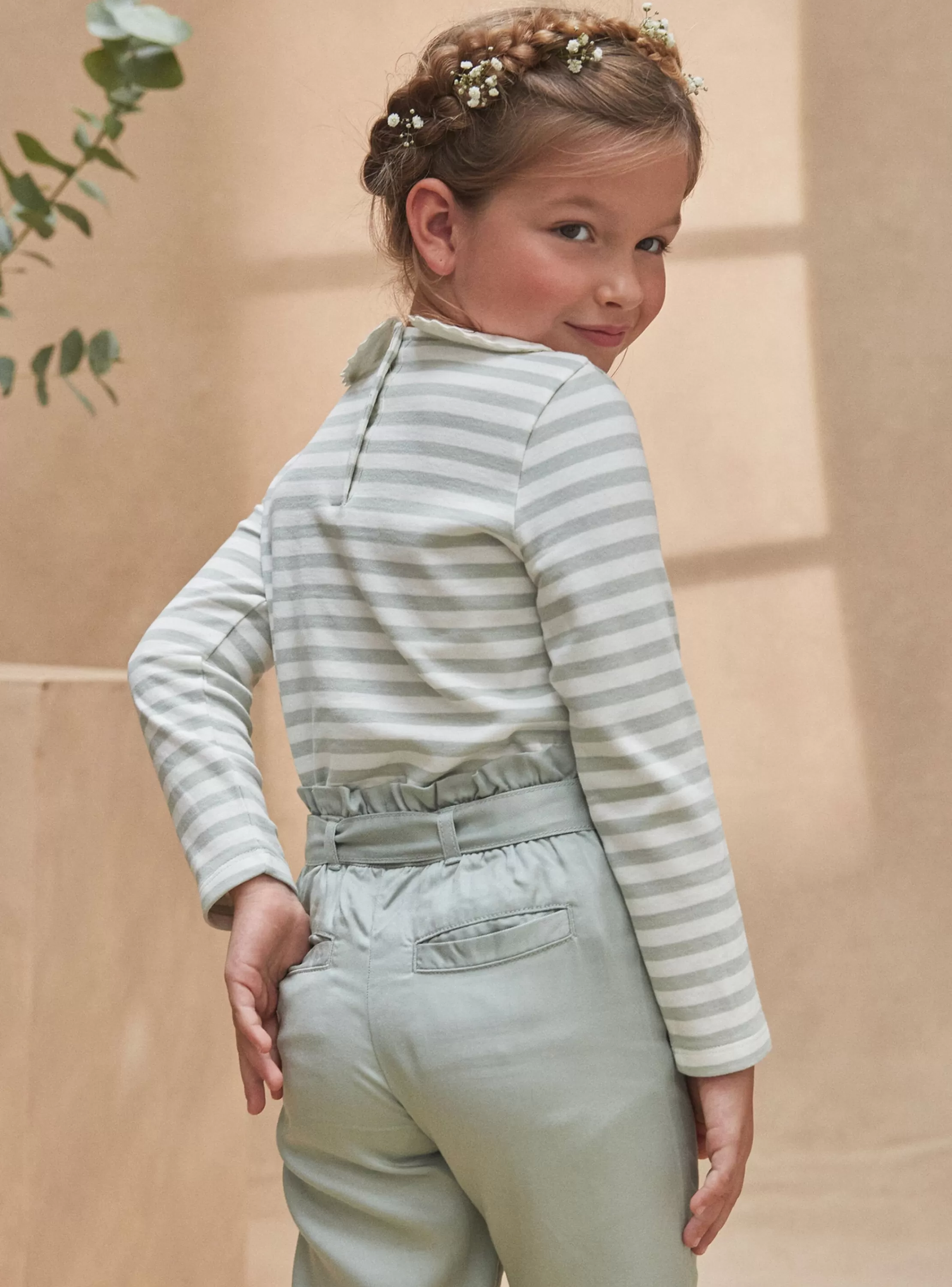 Store Sergent Major Pantalon Turquoise