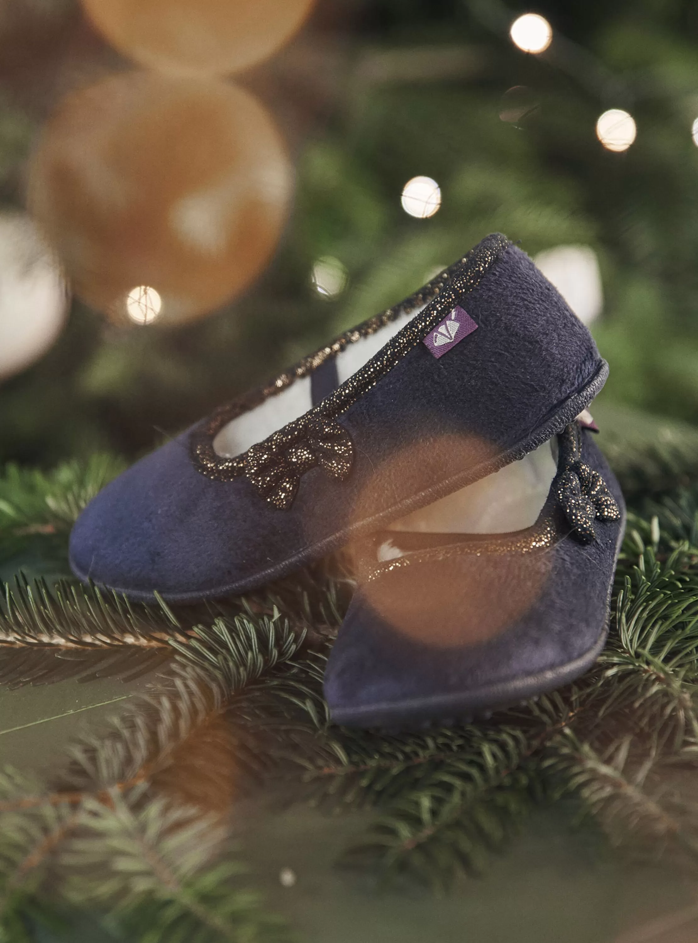Outlet Sergent Major Pantoufles ballerines bleu nuit
