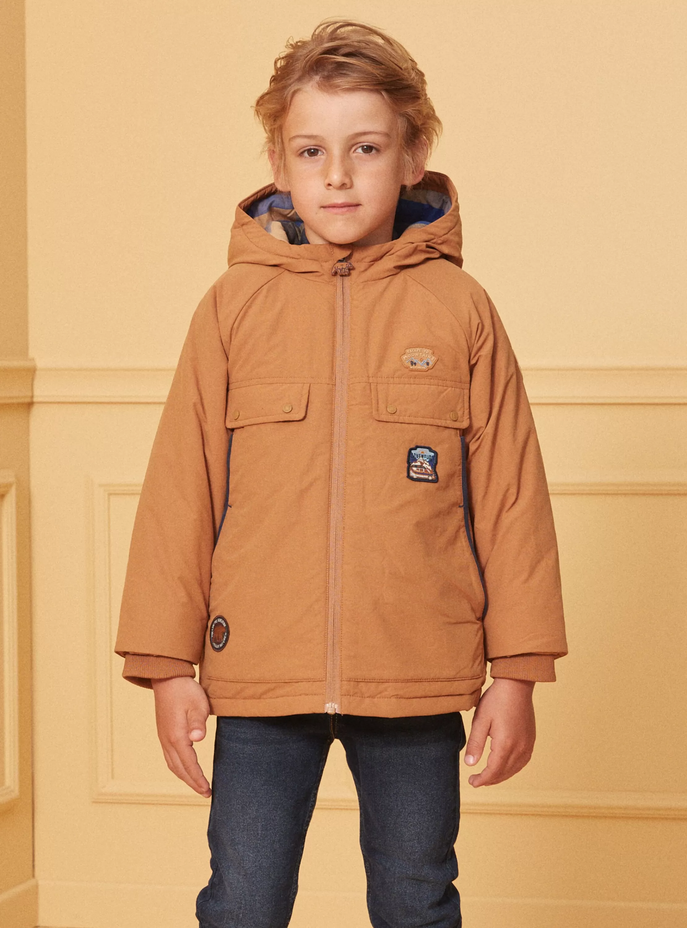 Online Sergent Major Parka 3 en 1 Camel