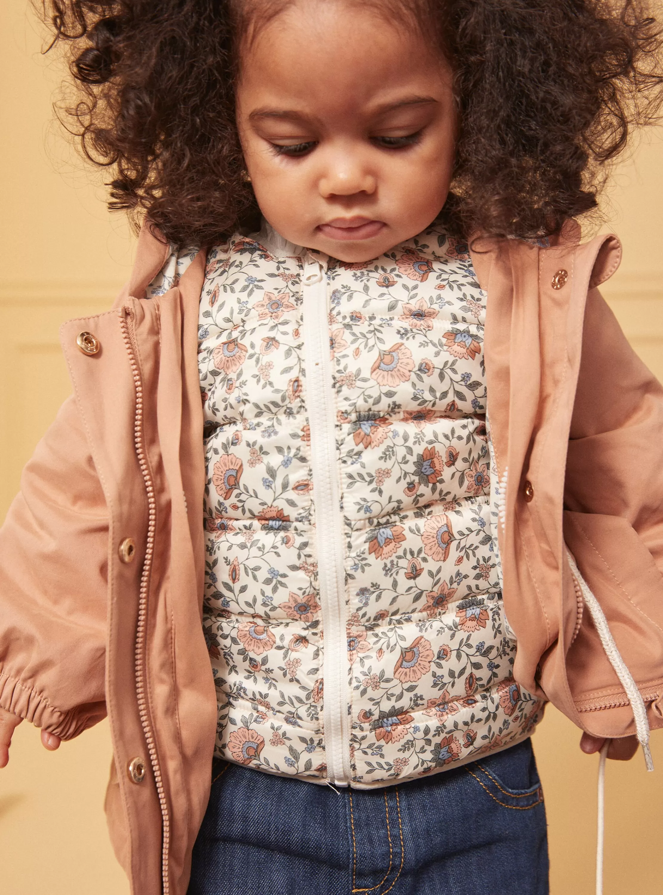 Discount Sergent Major Parka 3 en 1 Marron clair