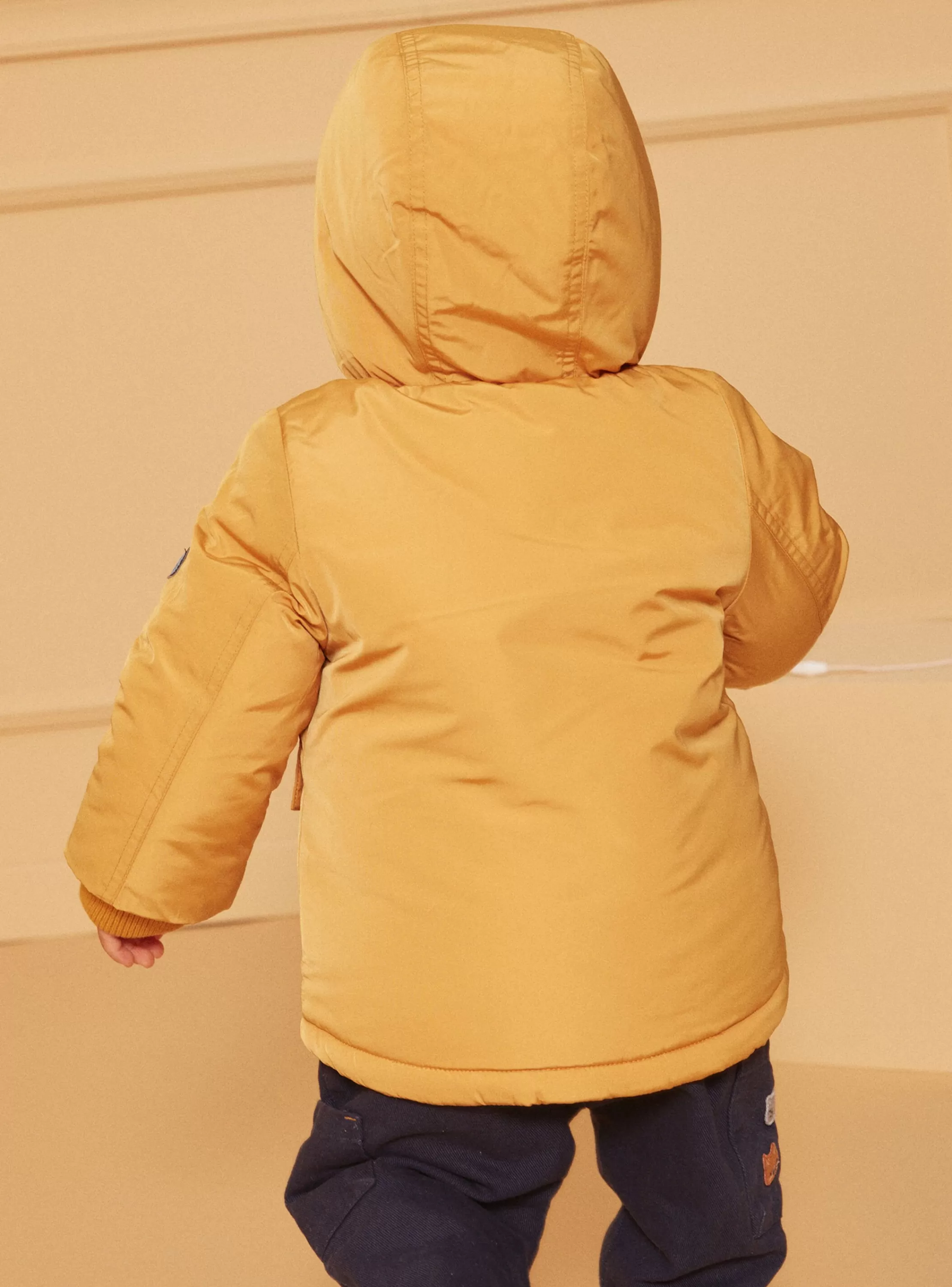 Sale Sergent Major Parka Jaune