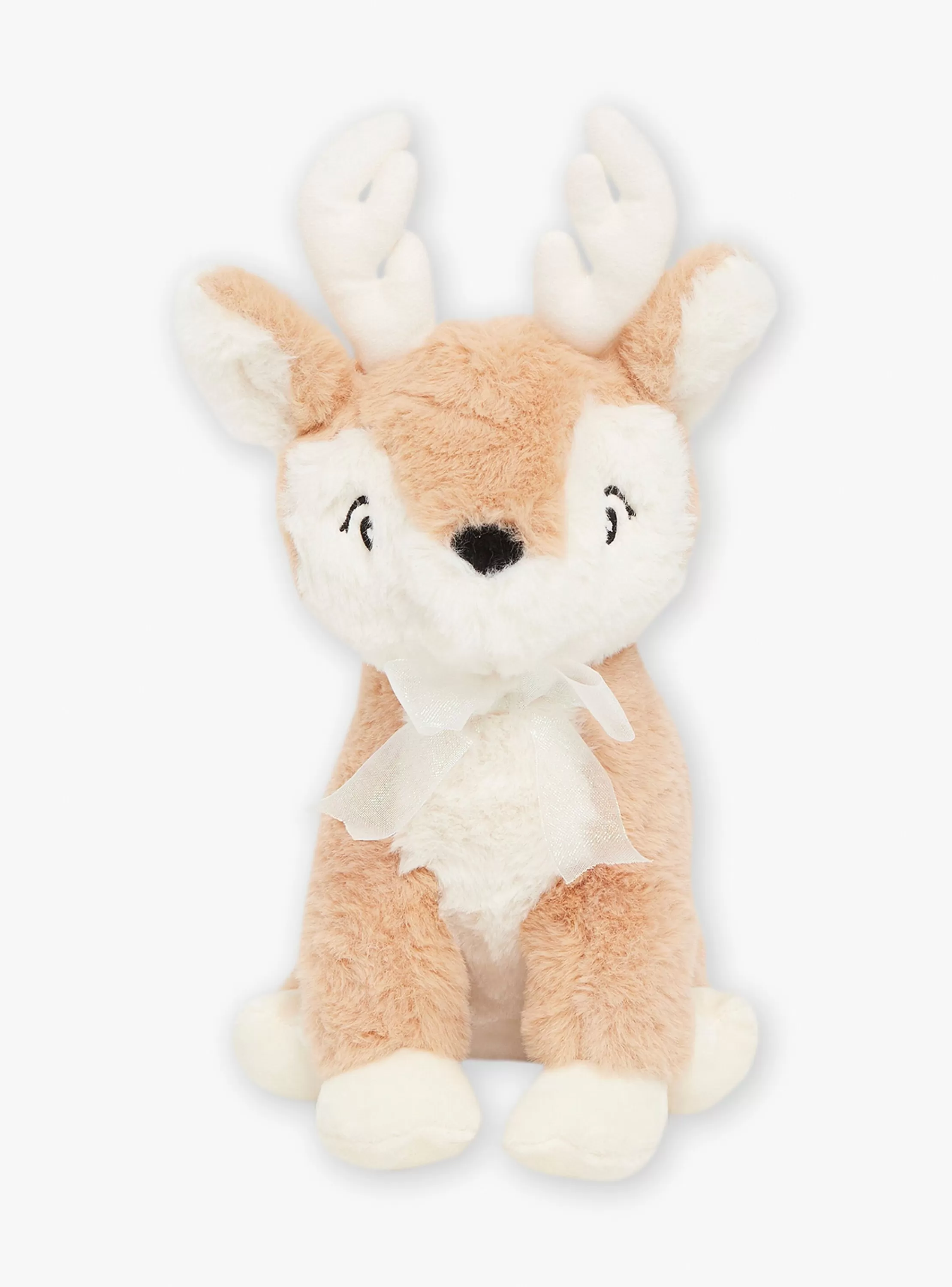 Shop Sergent Major Peluche Renne jaune et blanche