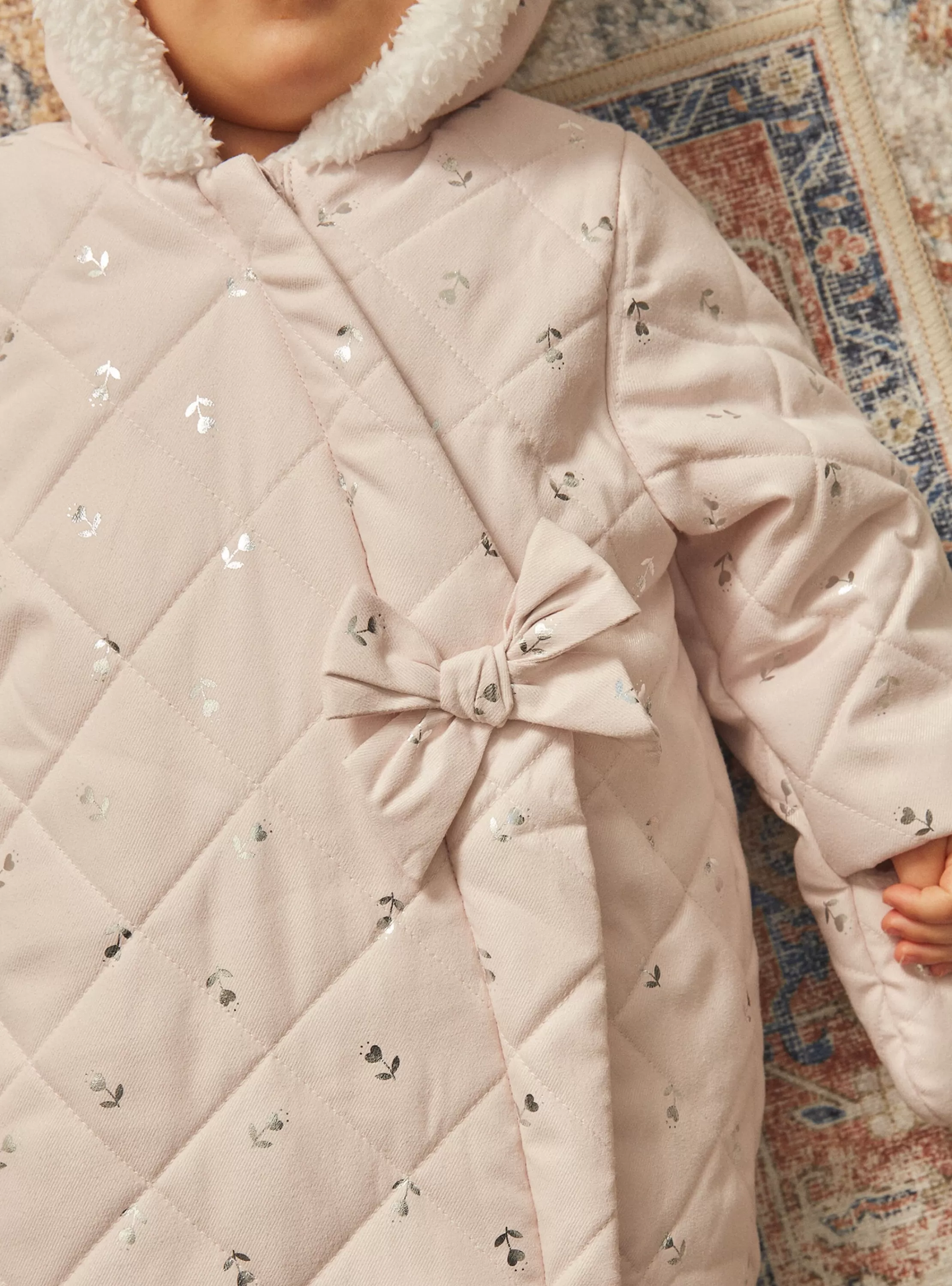 Flash Sale Sergent Major Pilote rose poudré à imprimé fleuri