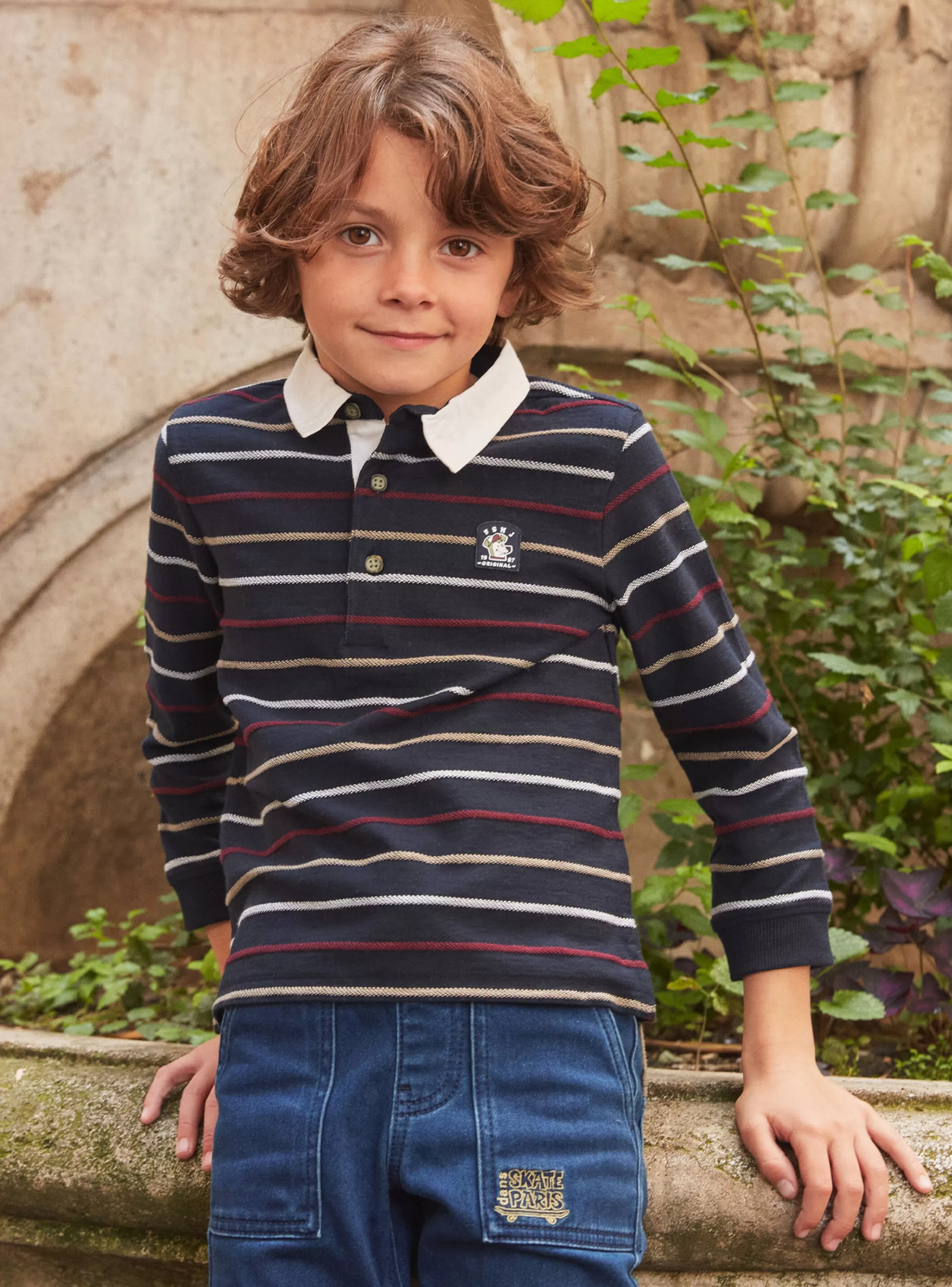 Flash Sale Sergent Major Polo Bleu marine