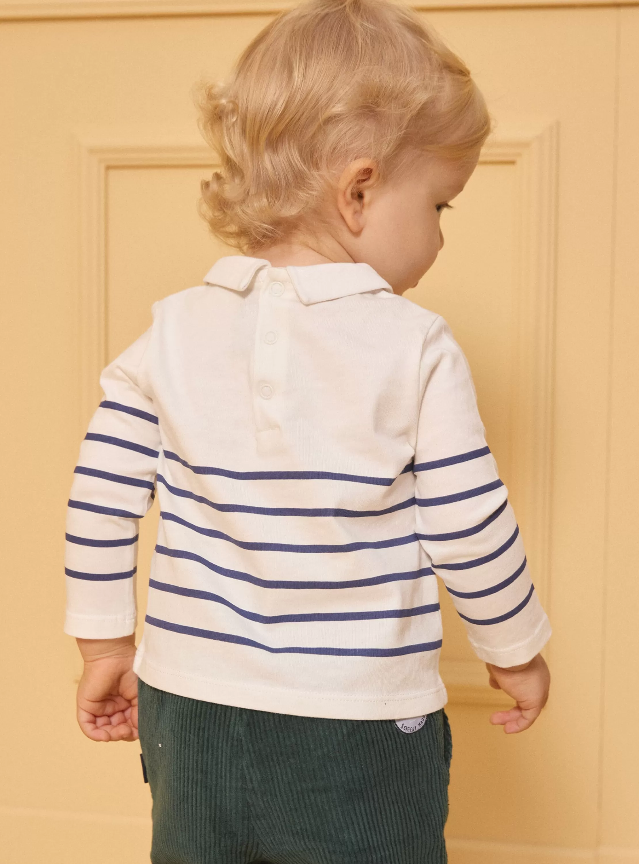 Clearance Sergent Major Polo Ecru