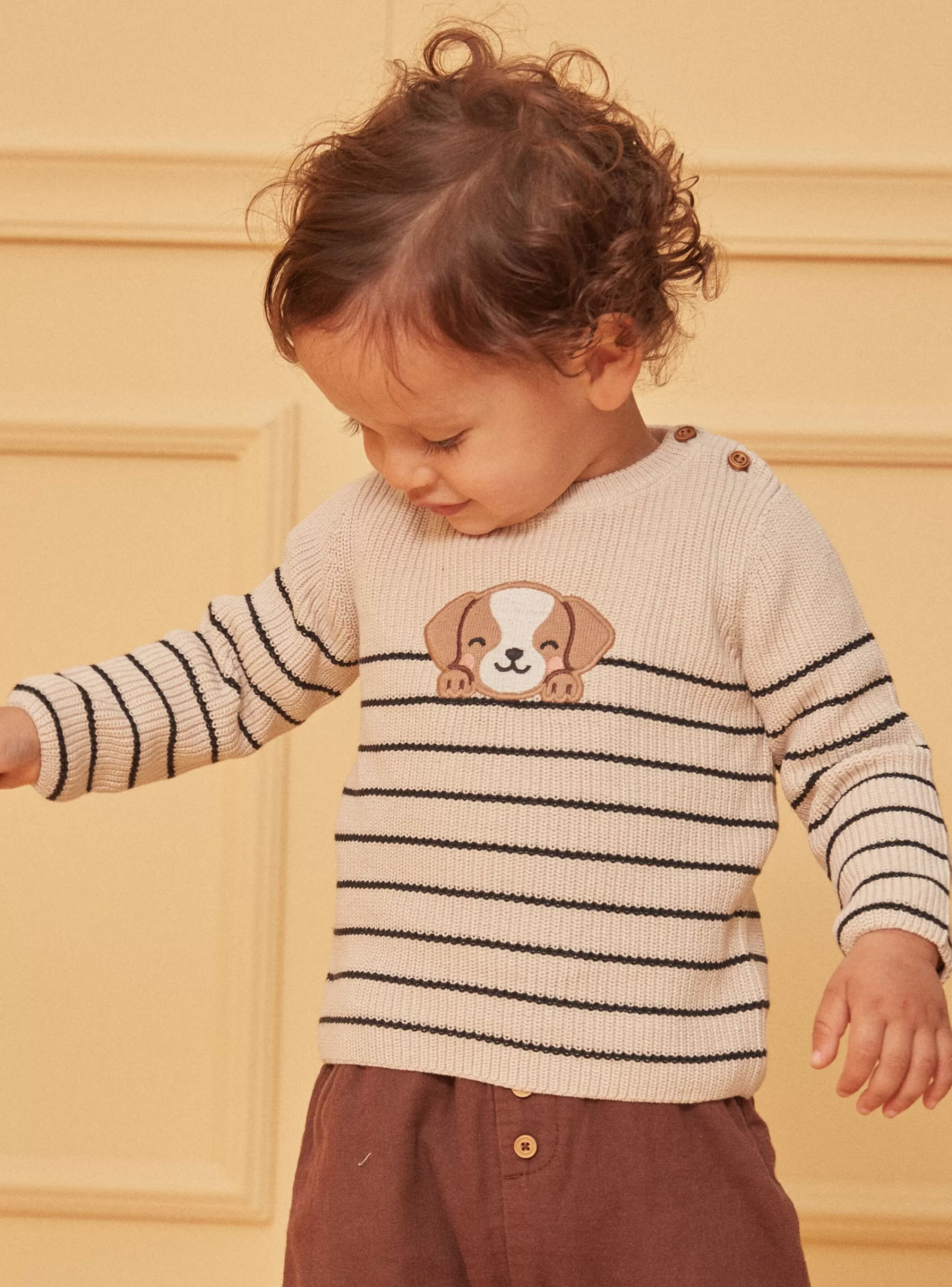 Sale Sergent Major Pull Beige