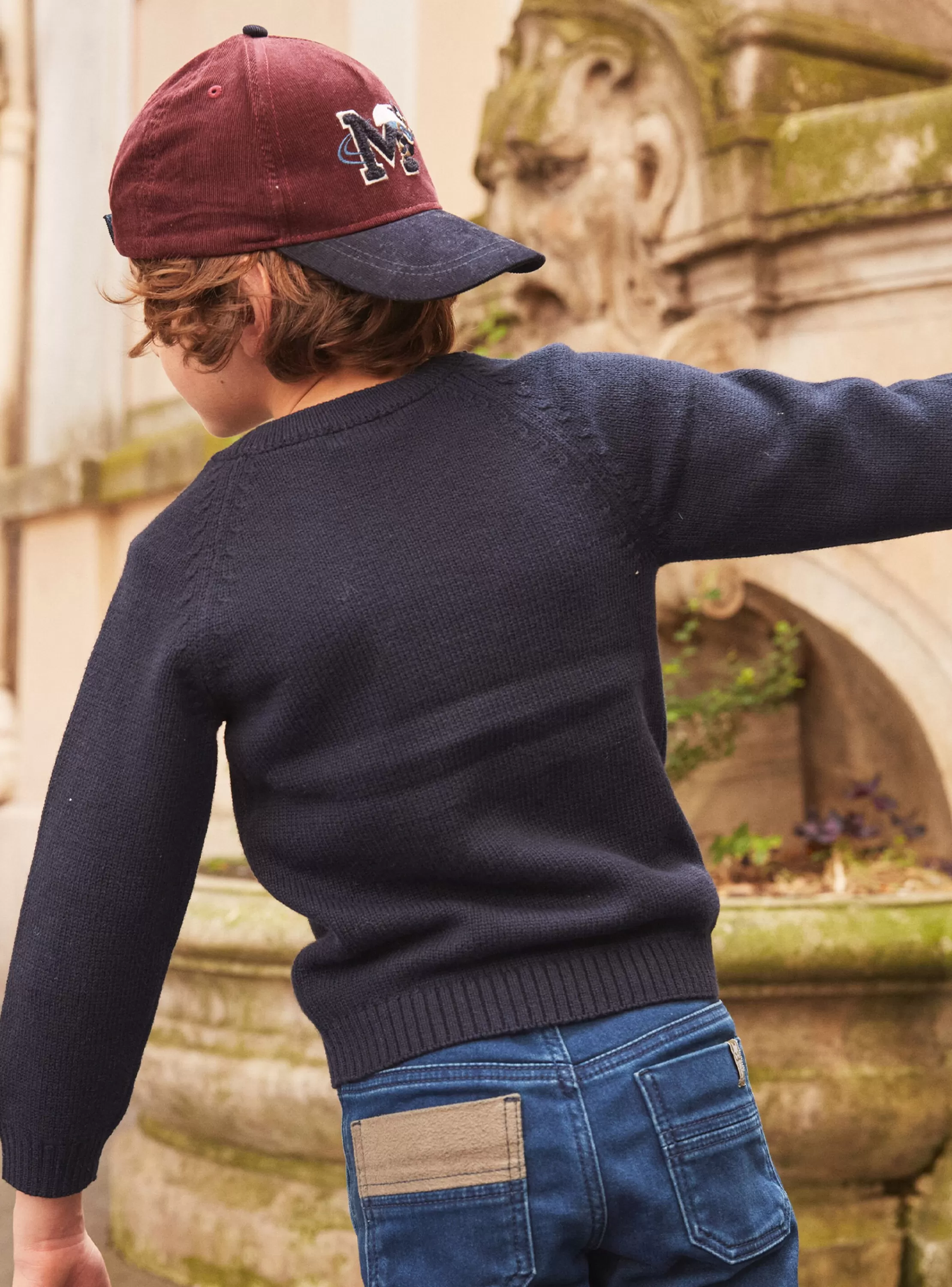 Best Sale Sergent Major Pull Bleu marine