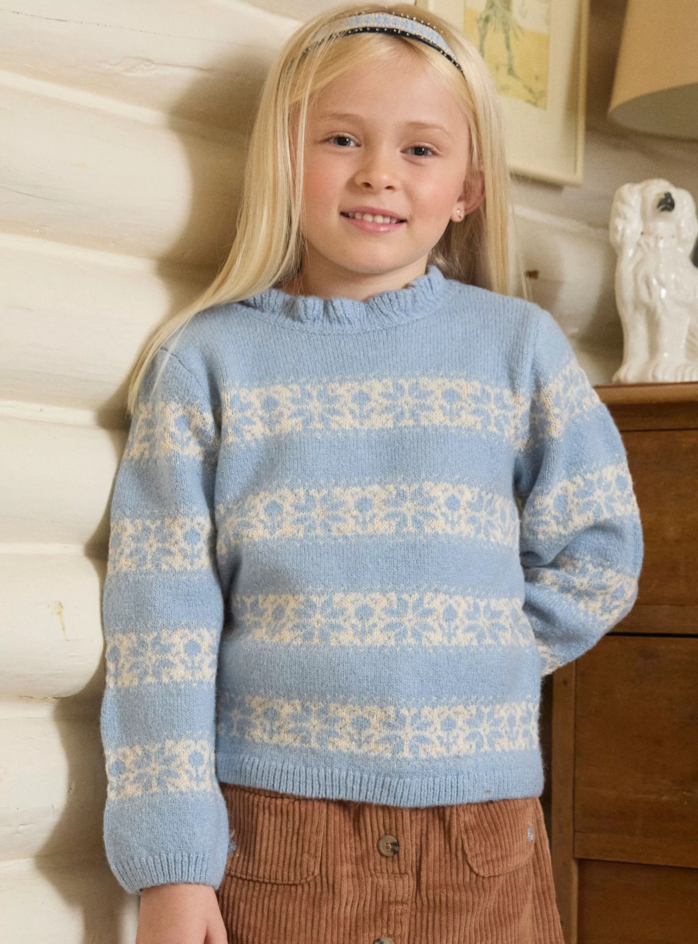 Cheap Sergent Major Pull en maille jacquard